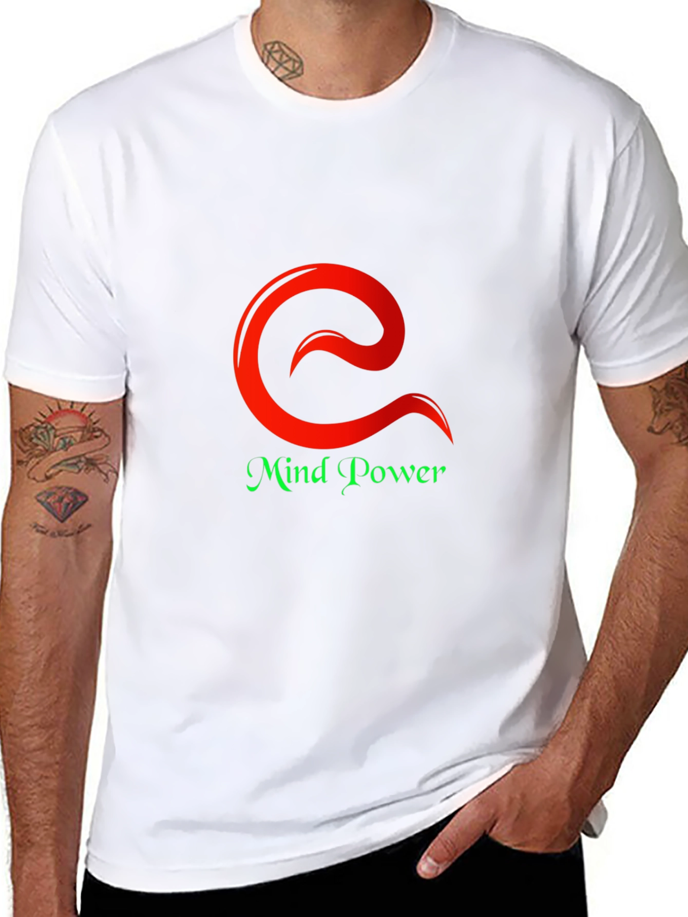 Mind Power Graphic Tee - Stylish & Comfortable
