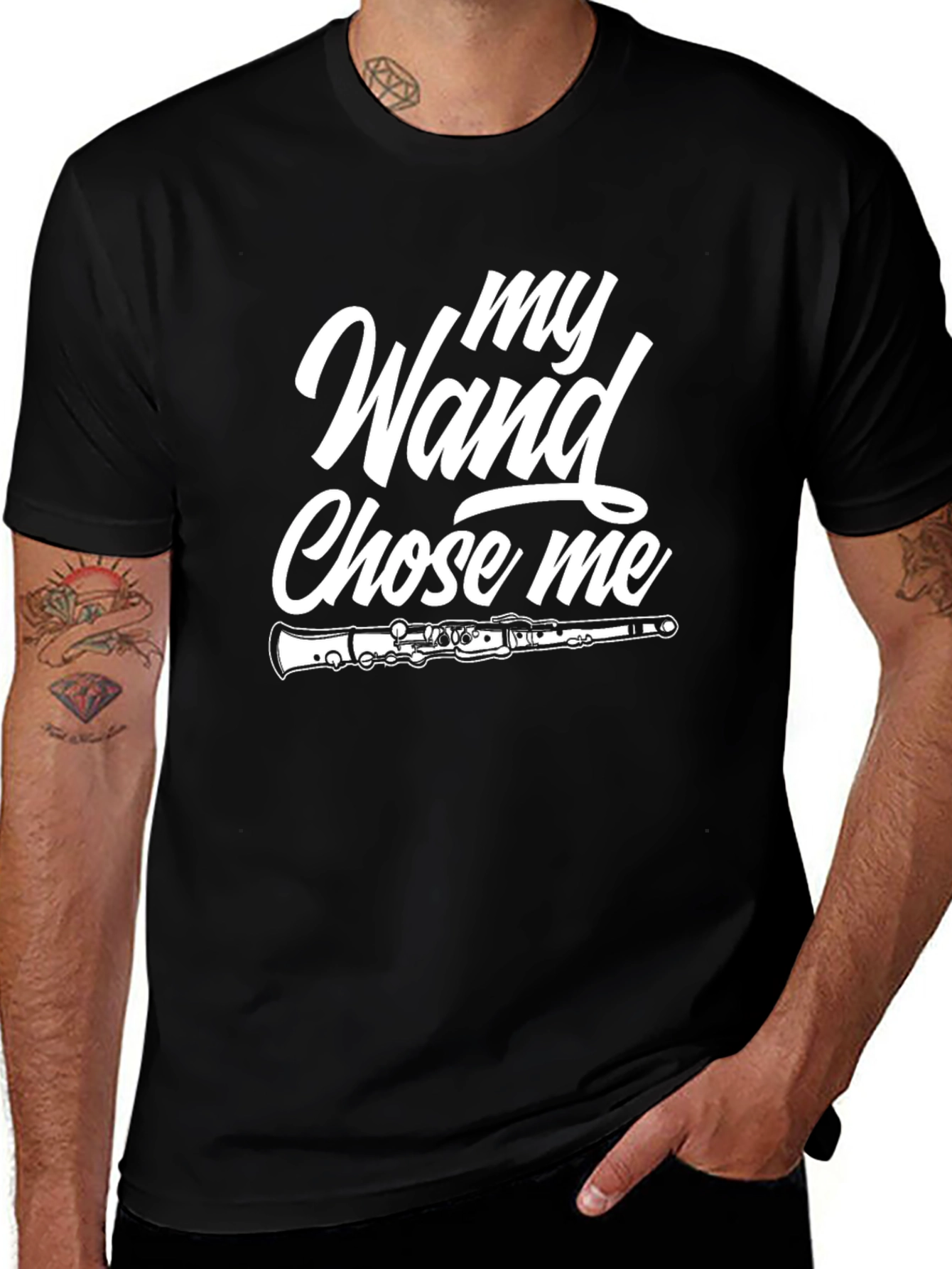 My Wand Chose Me T-Shirt - Music Lover Gift
