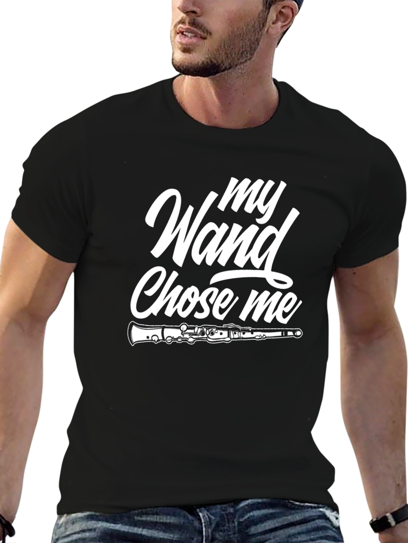 My Wand Chose Me T-Shirt - Music Lover Gift