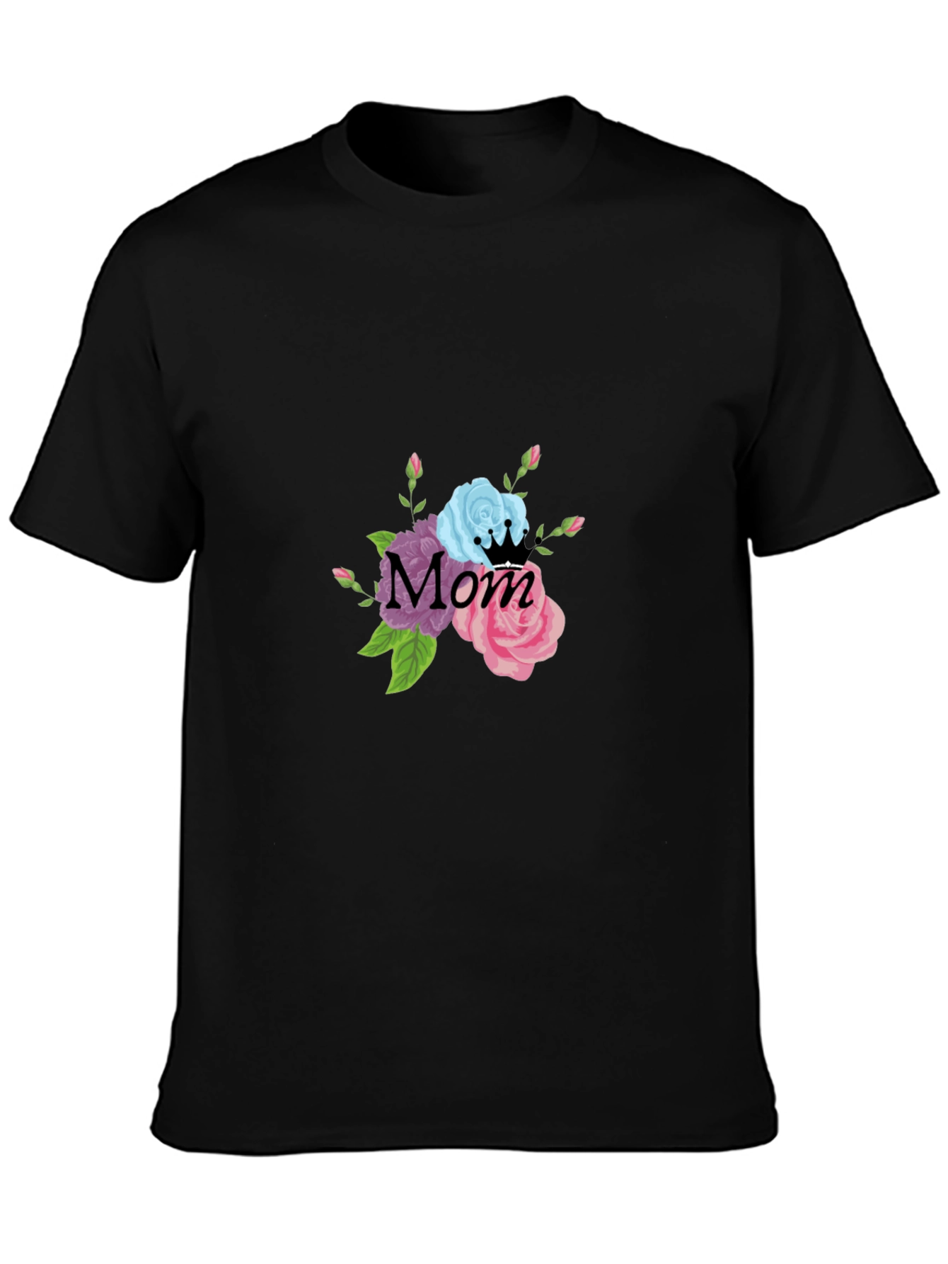 Floral Mom T-Shirt - Stylish and Comfortable