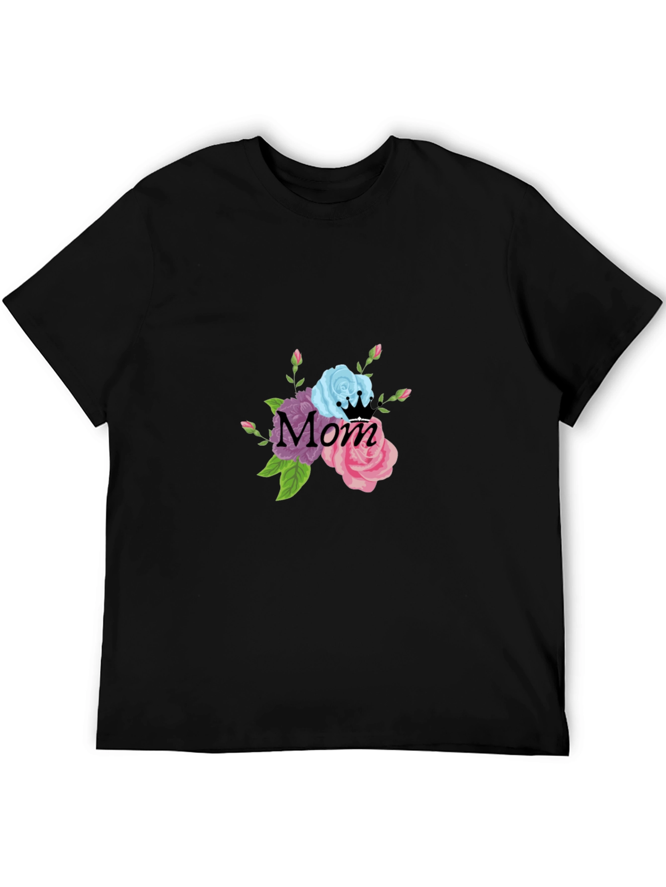 Floral Mom T-Shirt - Stylish and Comfortable