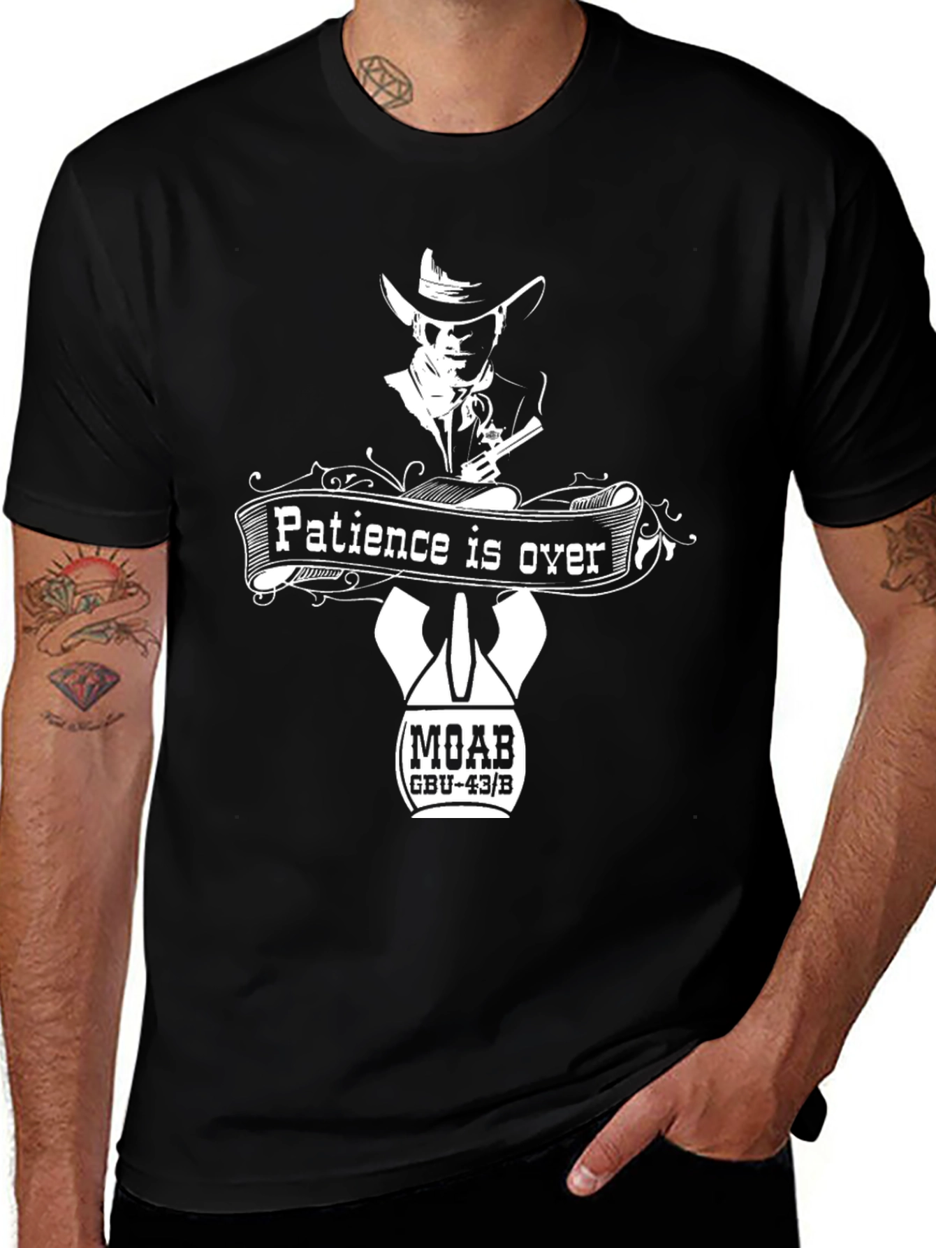 Patience Is Over MOAB Graphic Tee