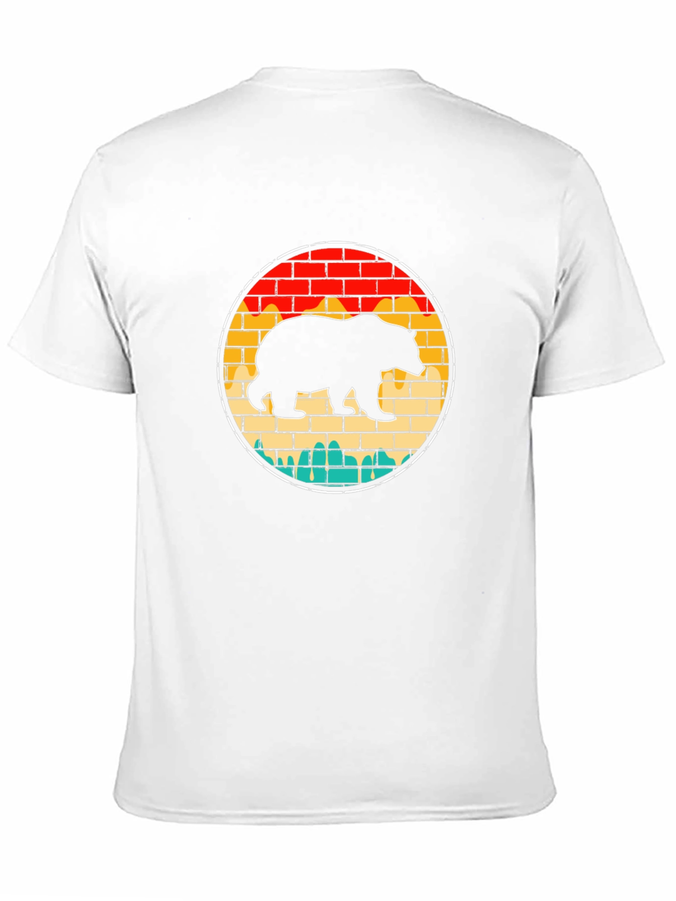 Retro Bear Brick T-Shirt