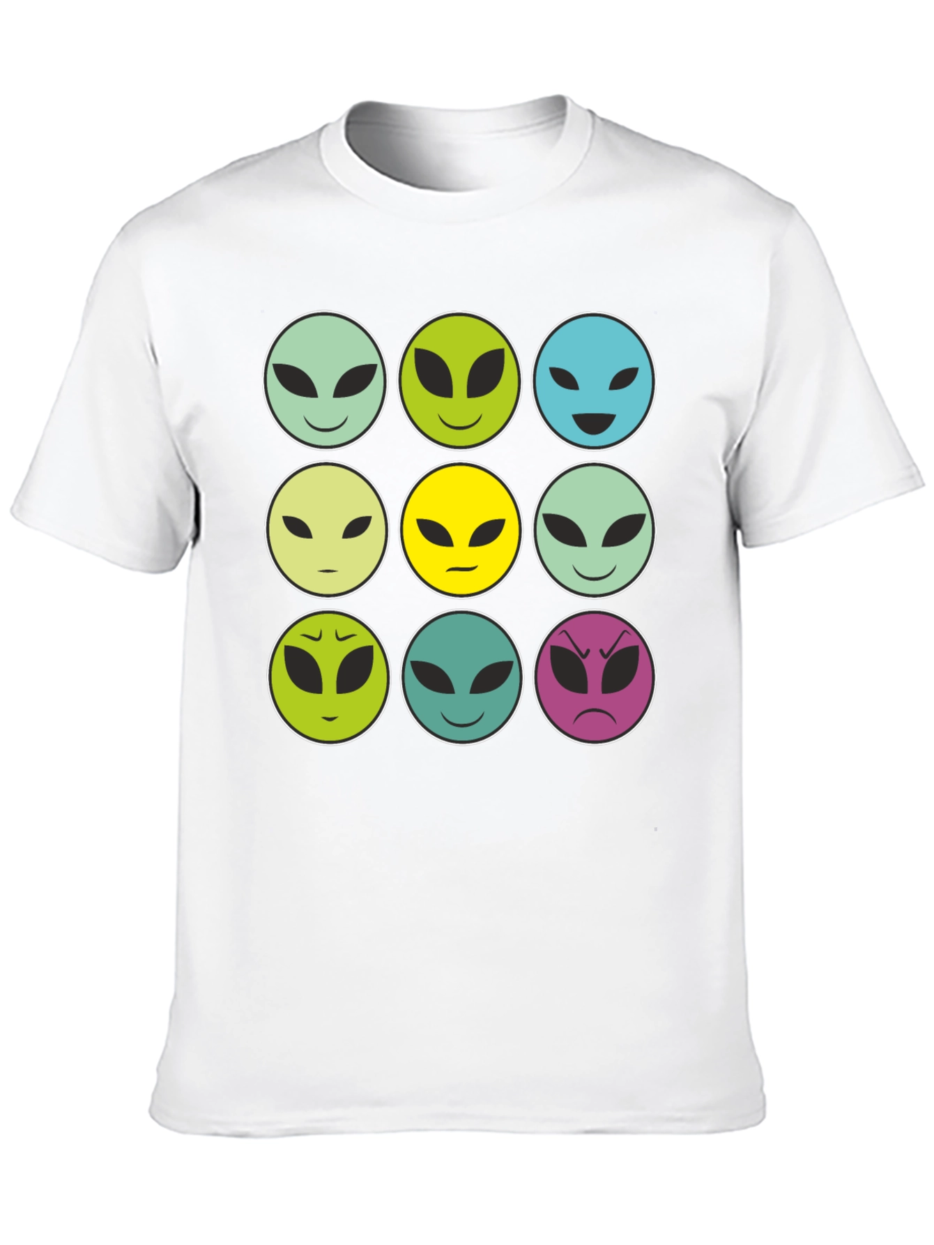 Alien Emoji Graphic Tee