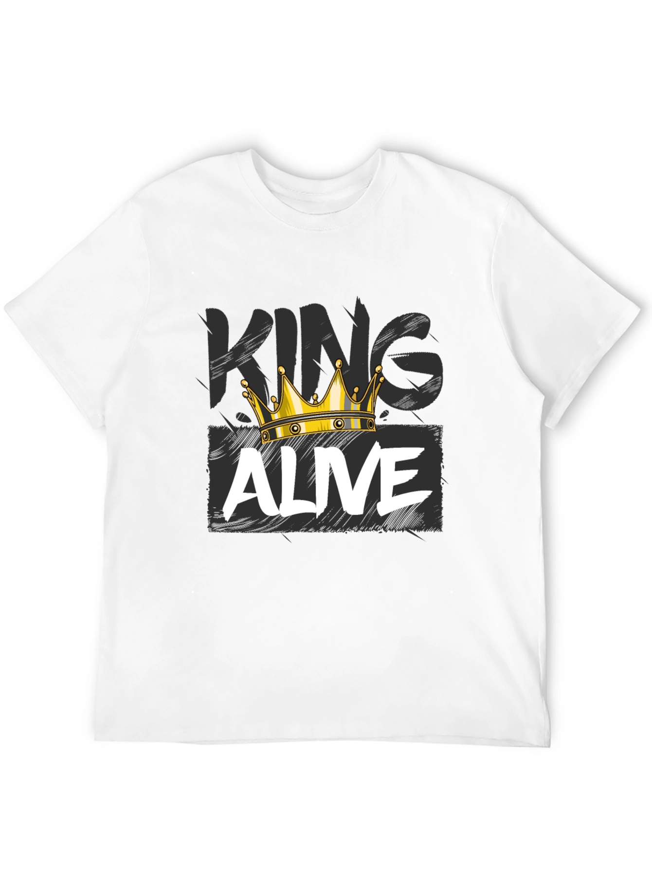 King Alive Graphic Tee - Black