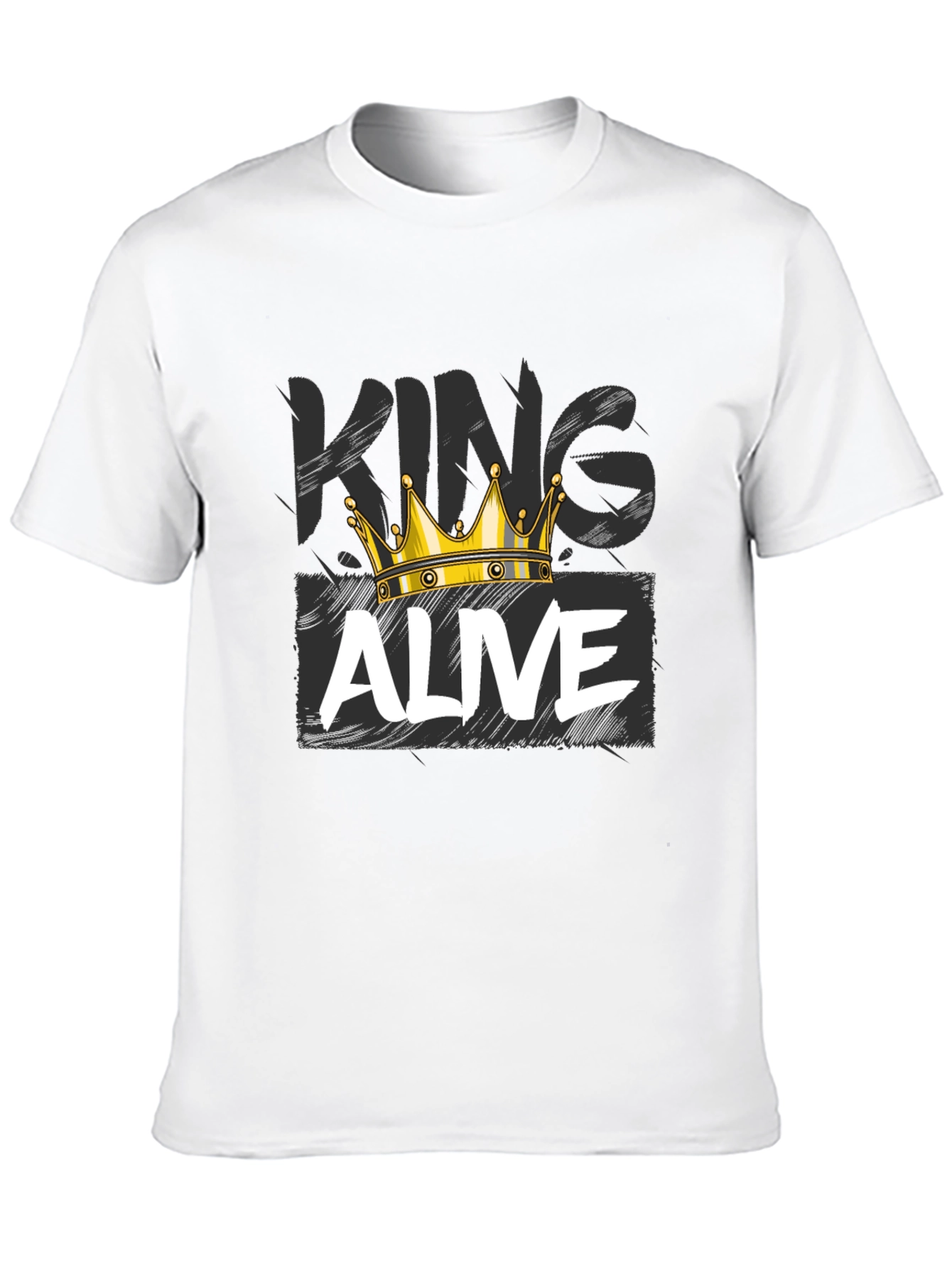 King Alive Graphic Tee - Black
