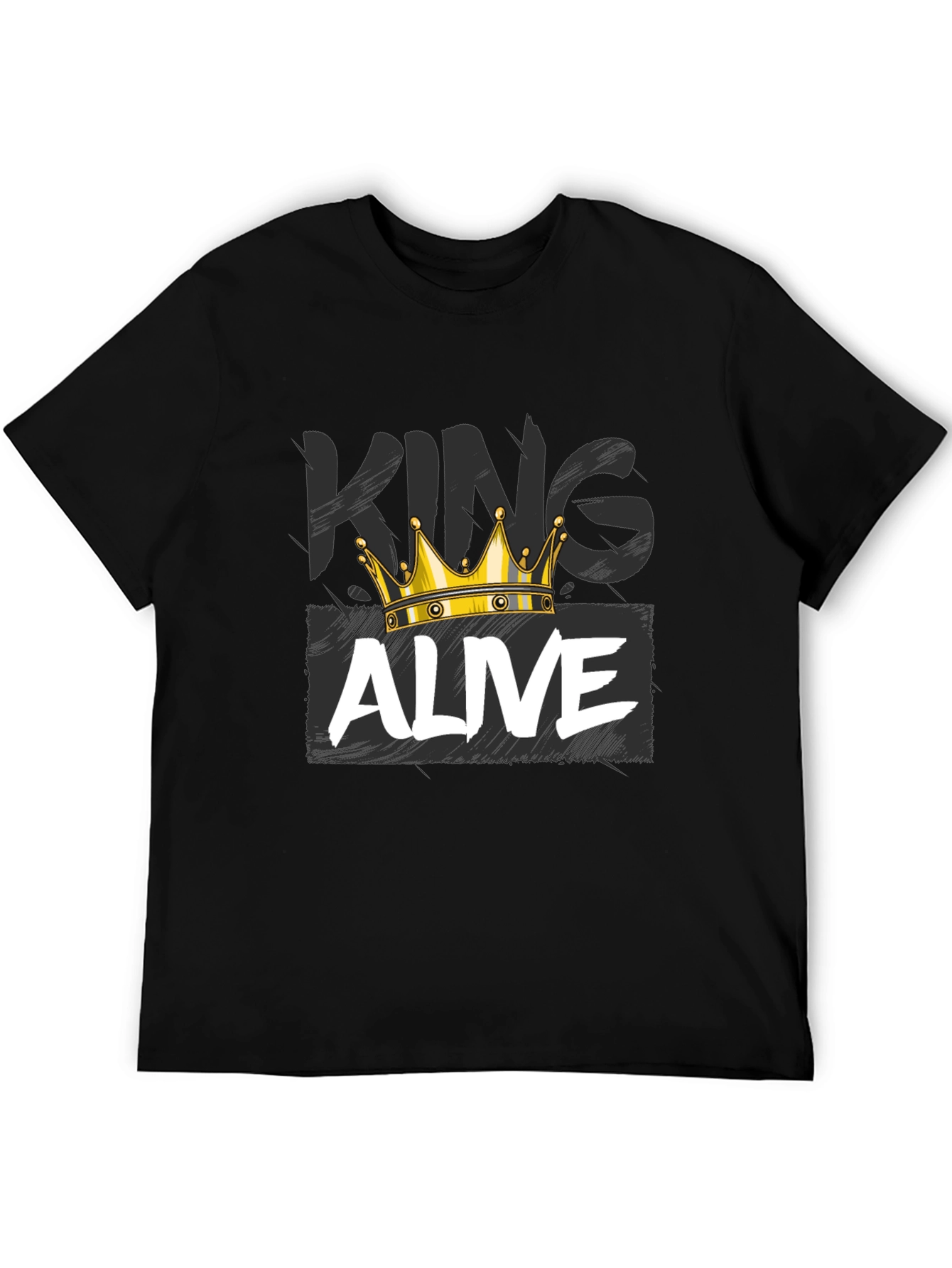 King Alive Graphic Tee - Black