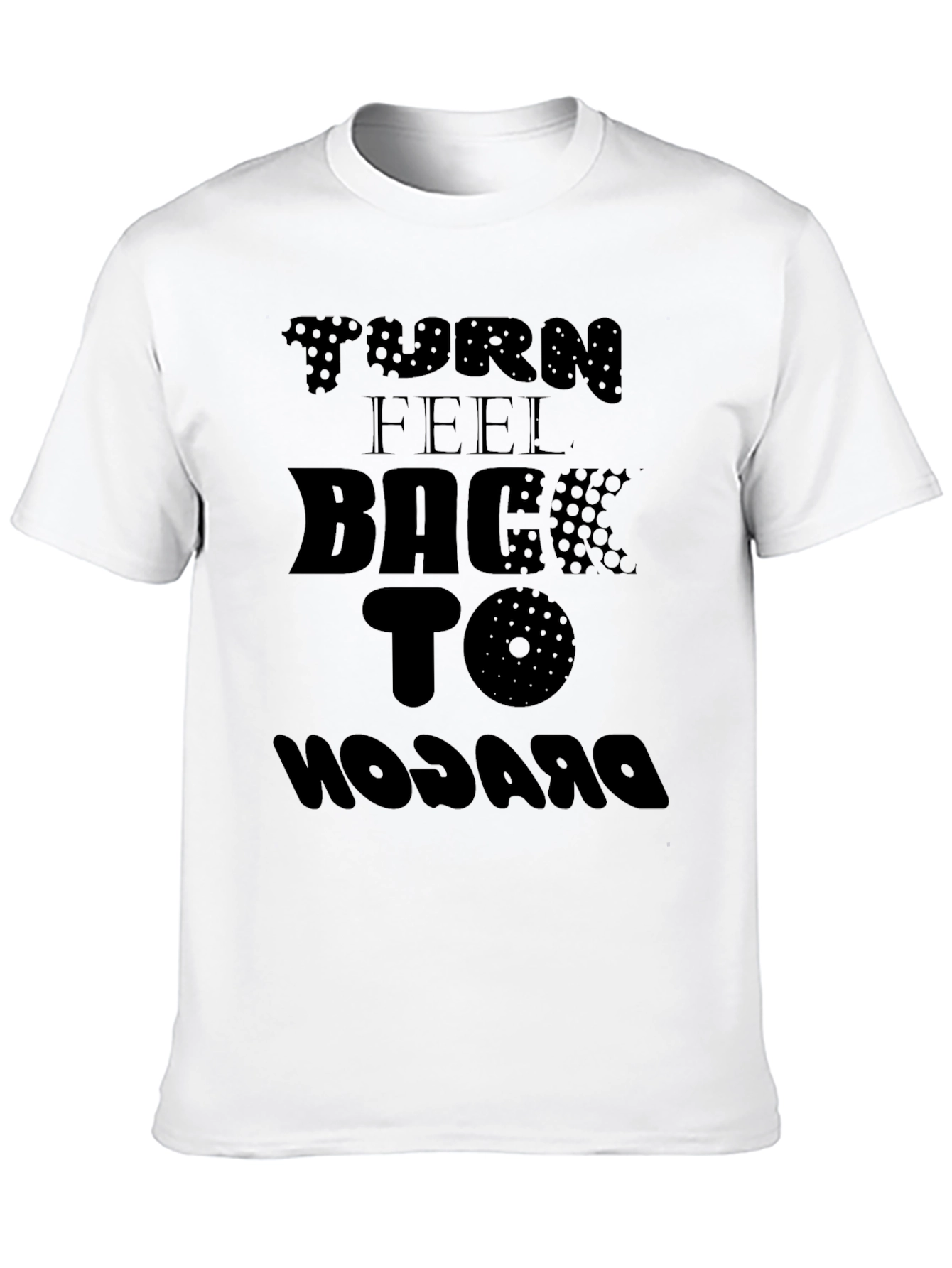 Turn Feel Back to Dragon Graphic Tee
