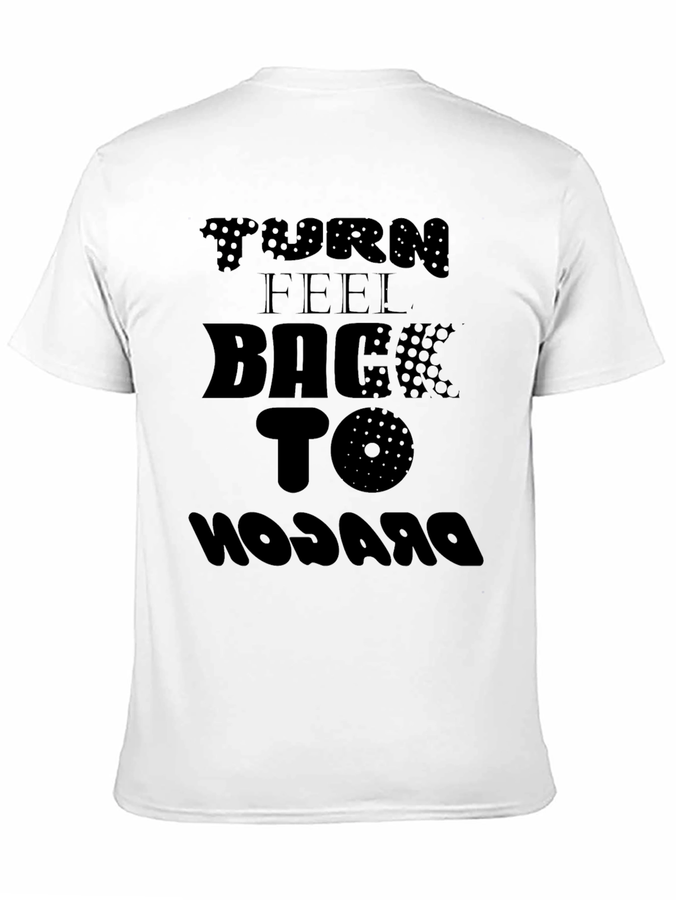 Turn Feel Back to Dragon Graphic Tee