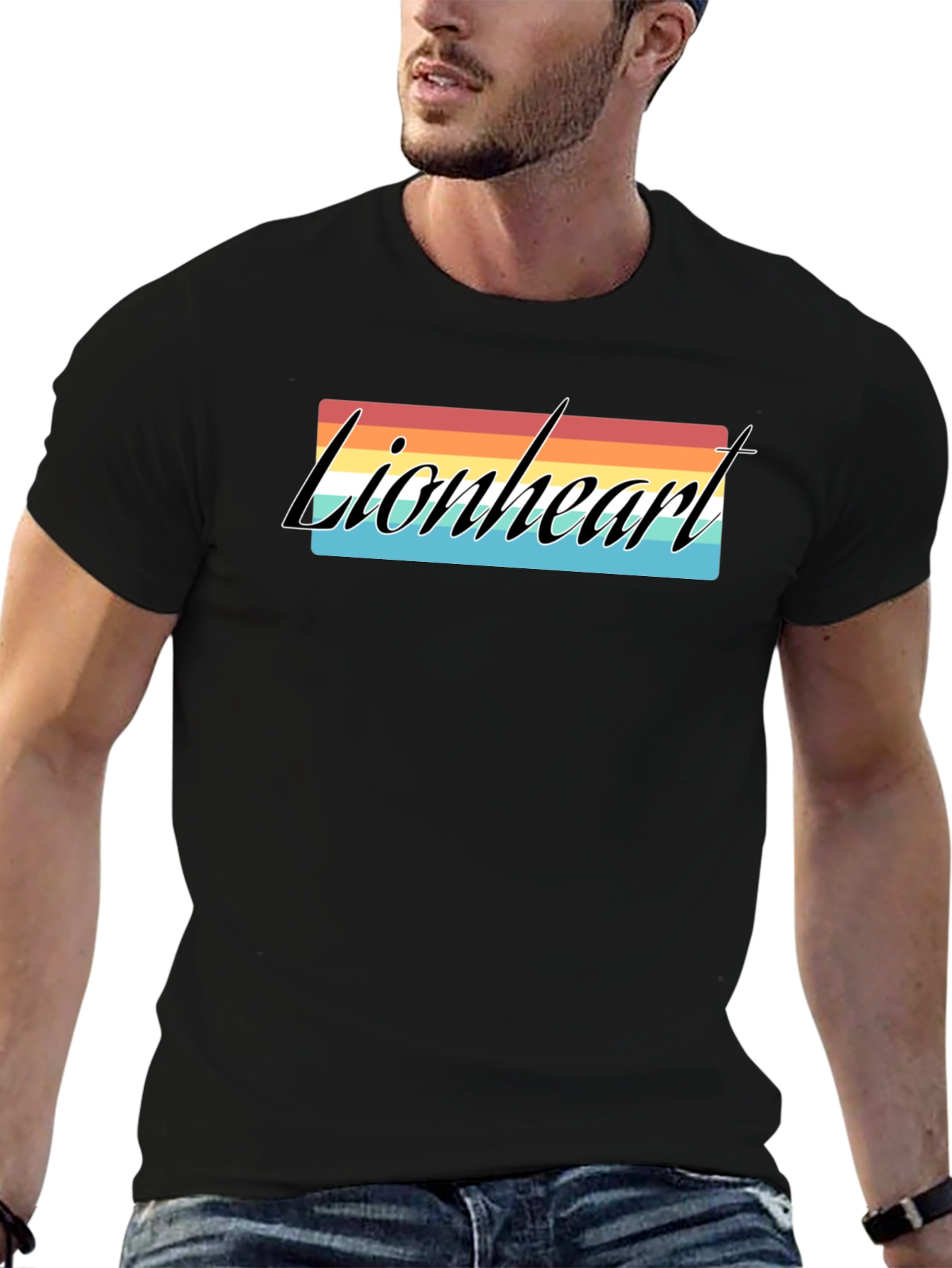 Lionheart Retro Graphic T-Shirt