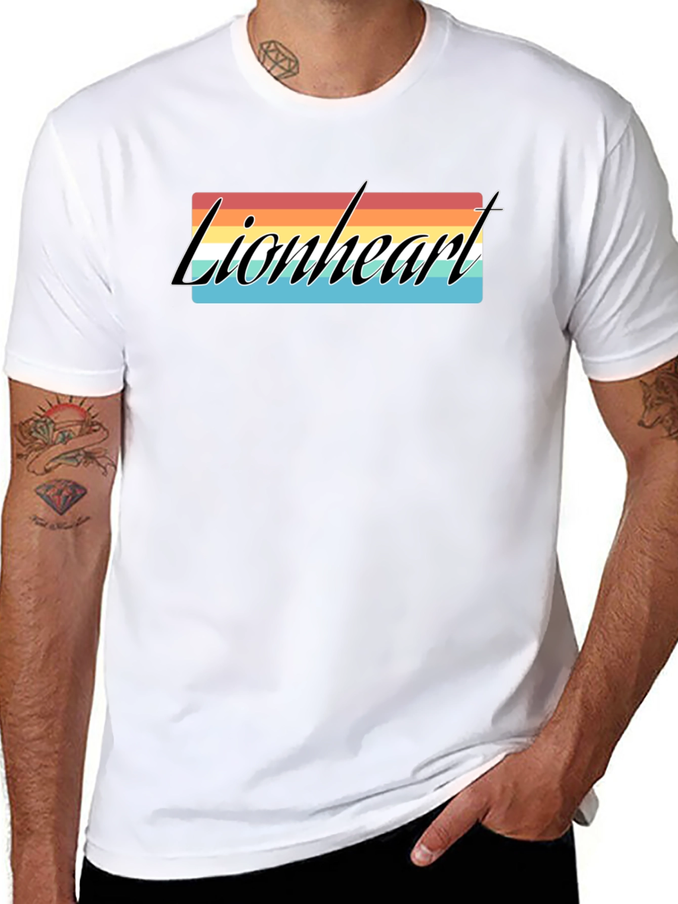 Lionheart Retro Graphic T-Shirt