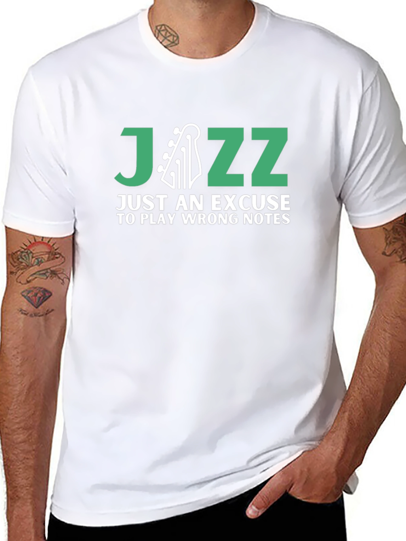 Jazz Excuse T-Shirt - Music Humor Tee