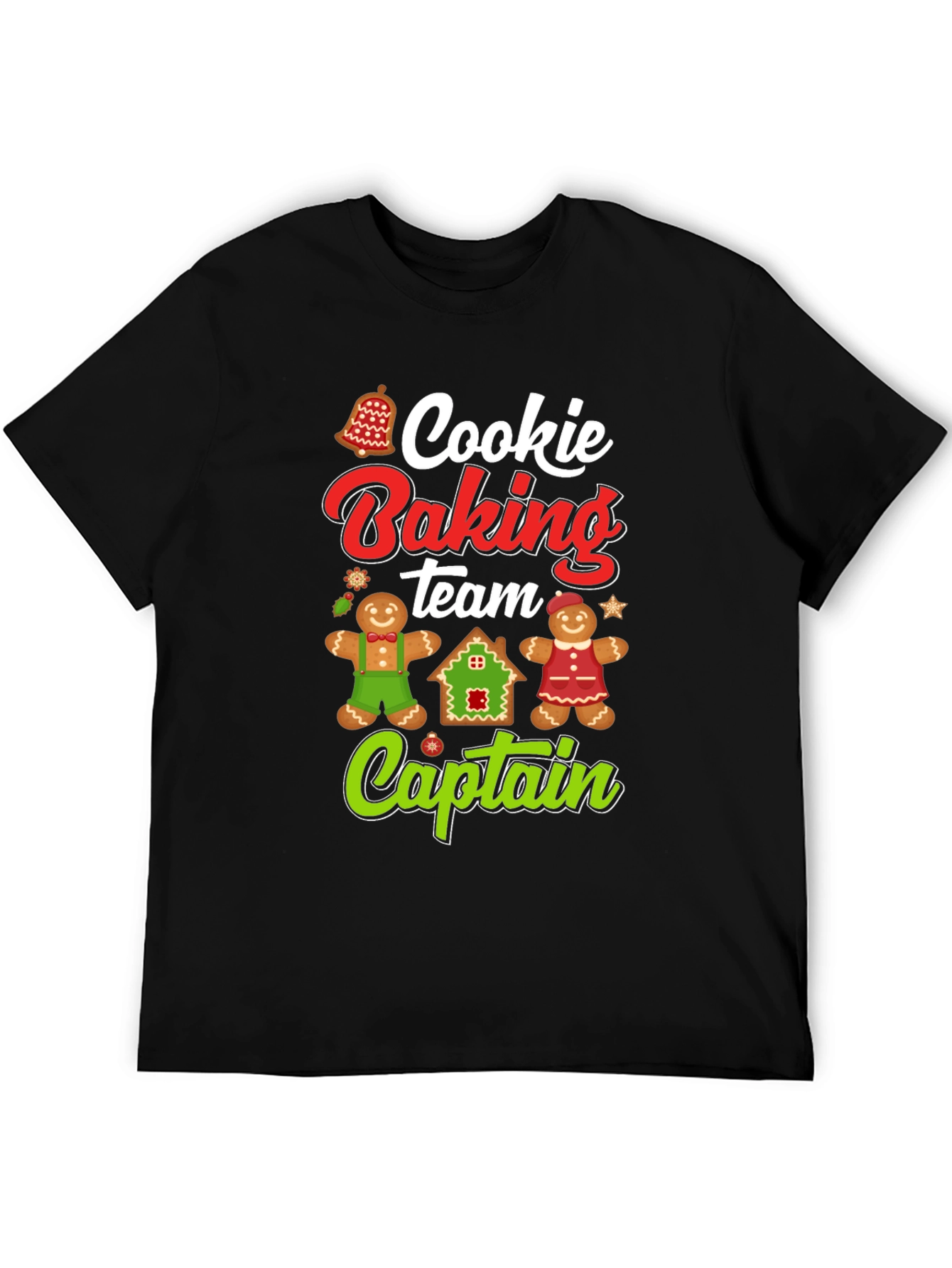 Cookie Baking Team Captain Holiday T-Shirt