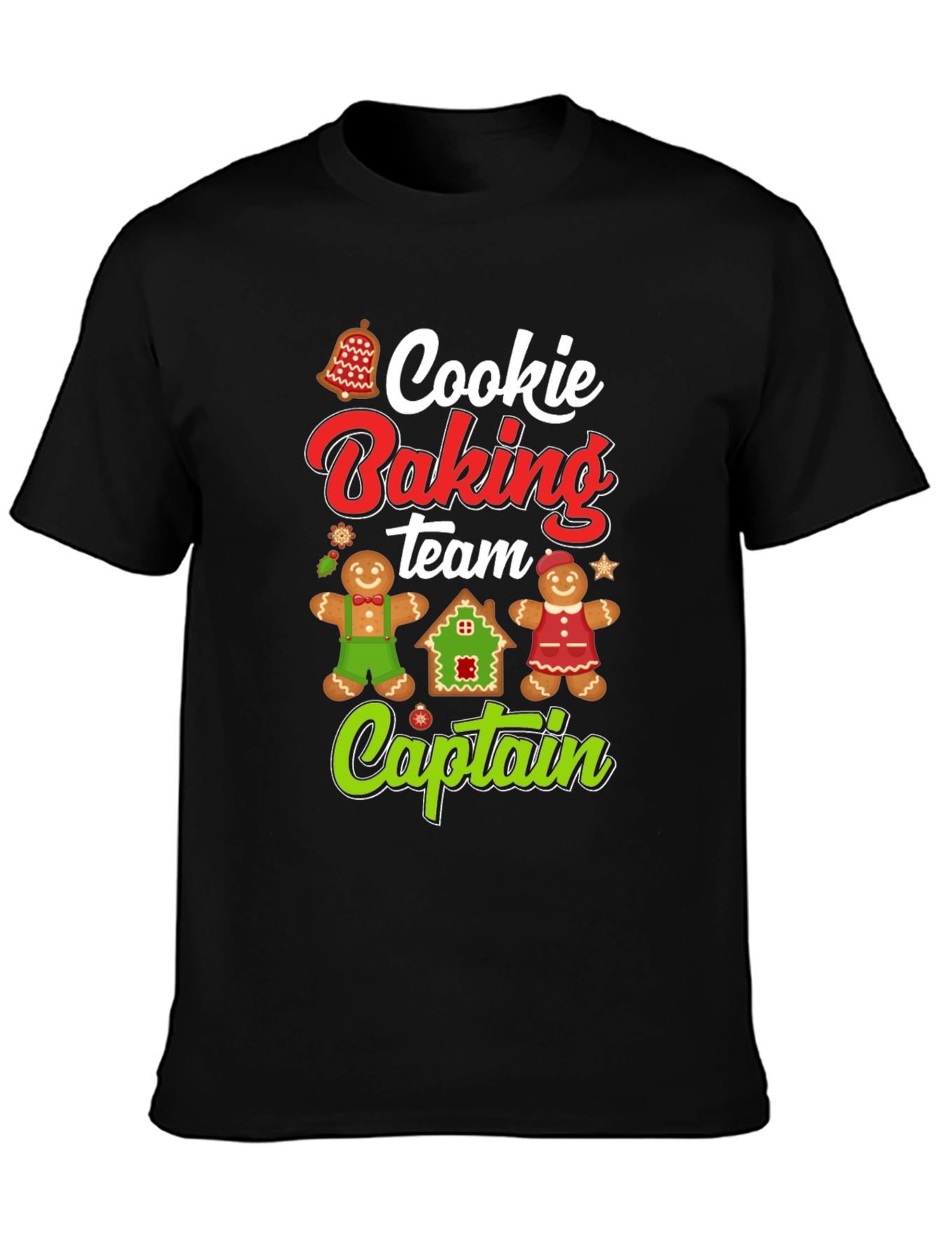 Cookie Baking Team Captain Holiday T-Shirt