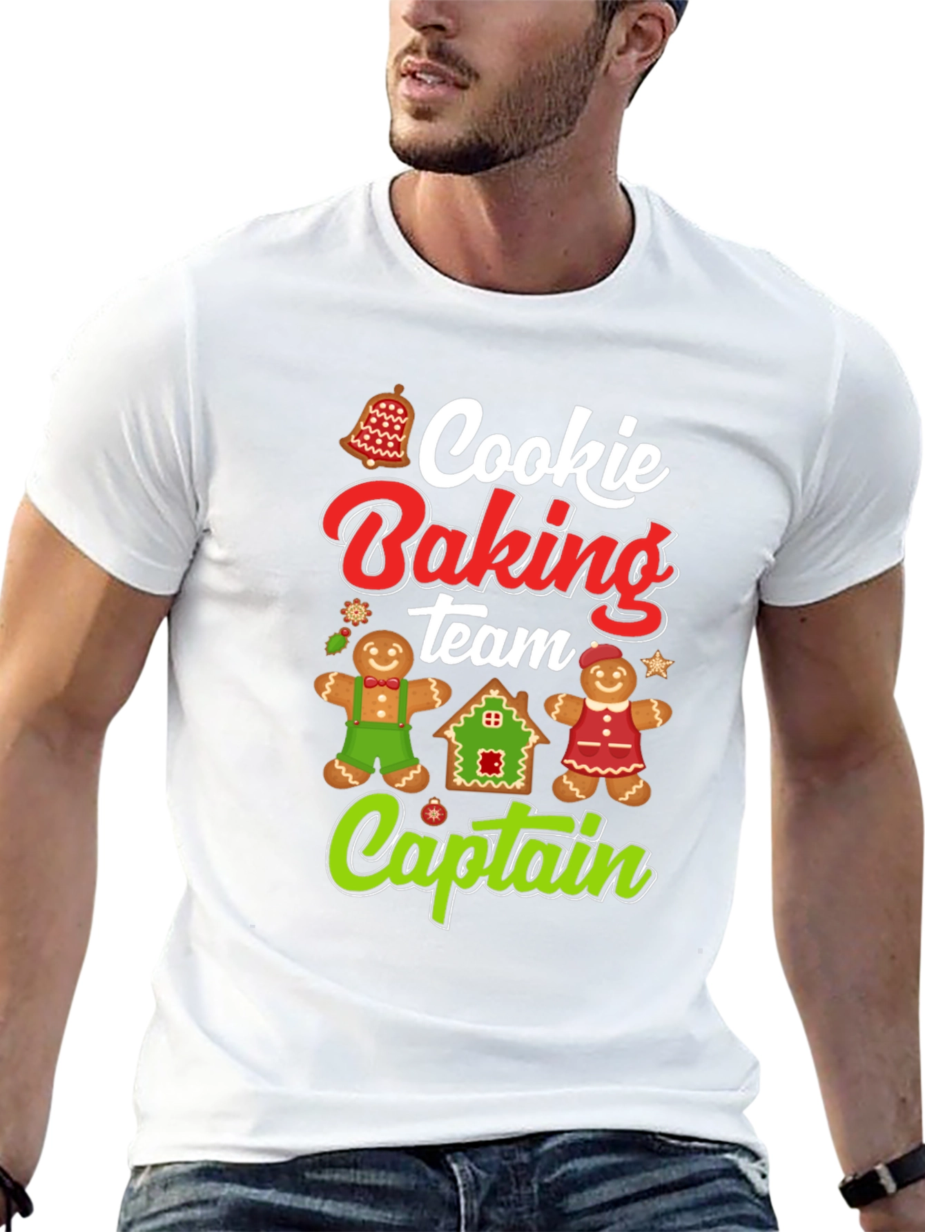 Cookie Baking Team Captain Holiday T-Shirt