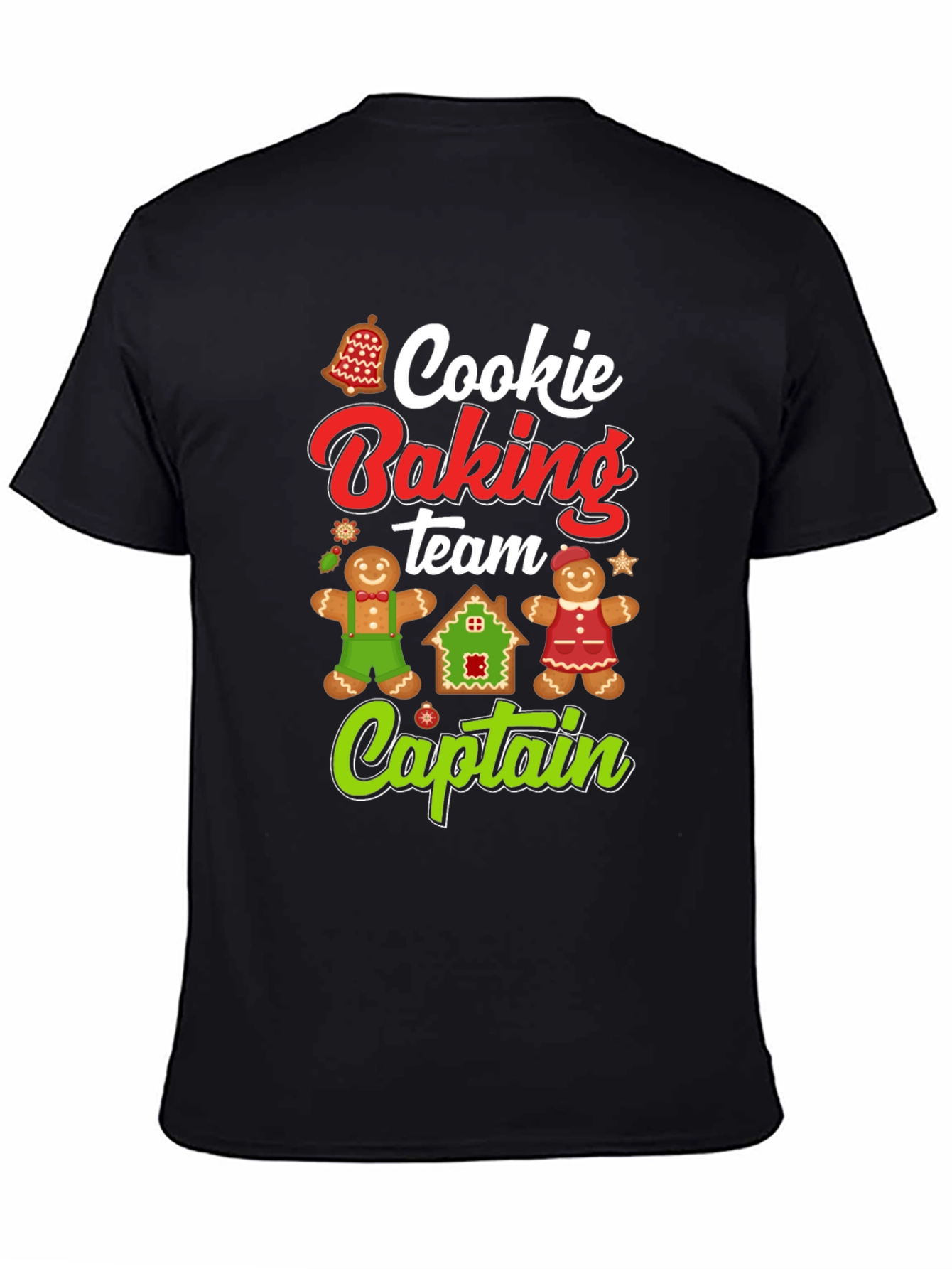 Cookie Baking Team Captain Holiday T-Shirt
