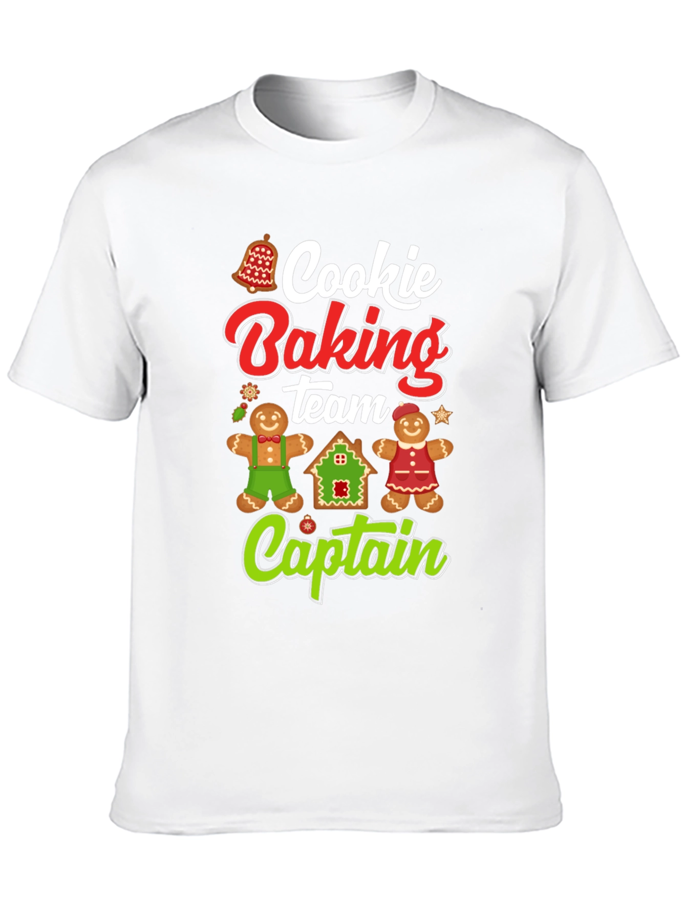 Cookie Baking Team Captain Holiday T-Shirt