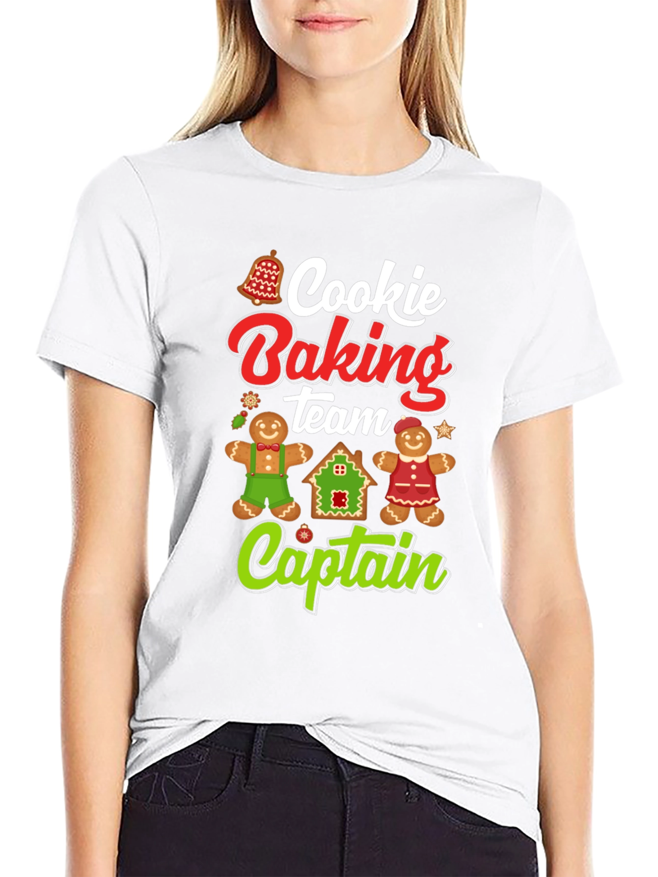 Cookie Baking Team Captain Holiday T-Shirt