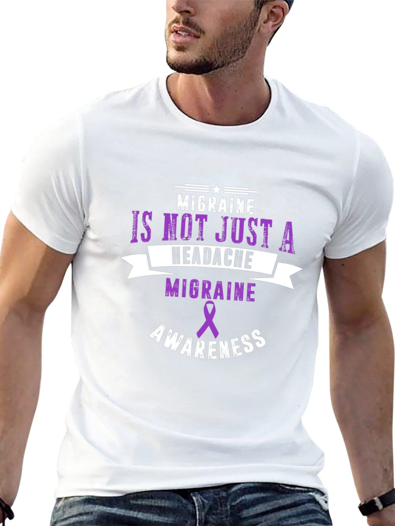 Migraine Awareness Graphic T-Shirt
