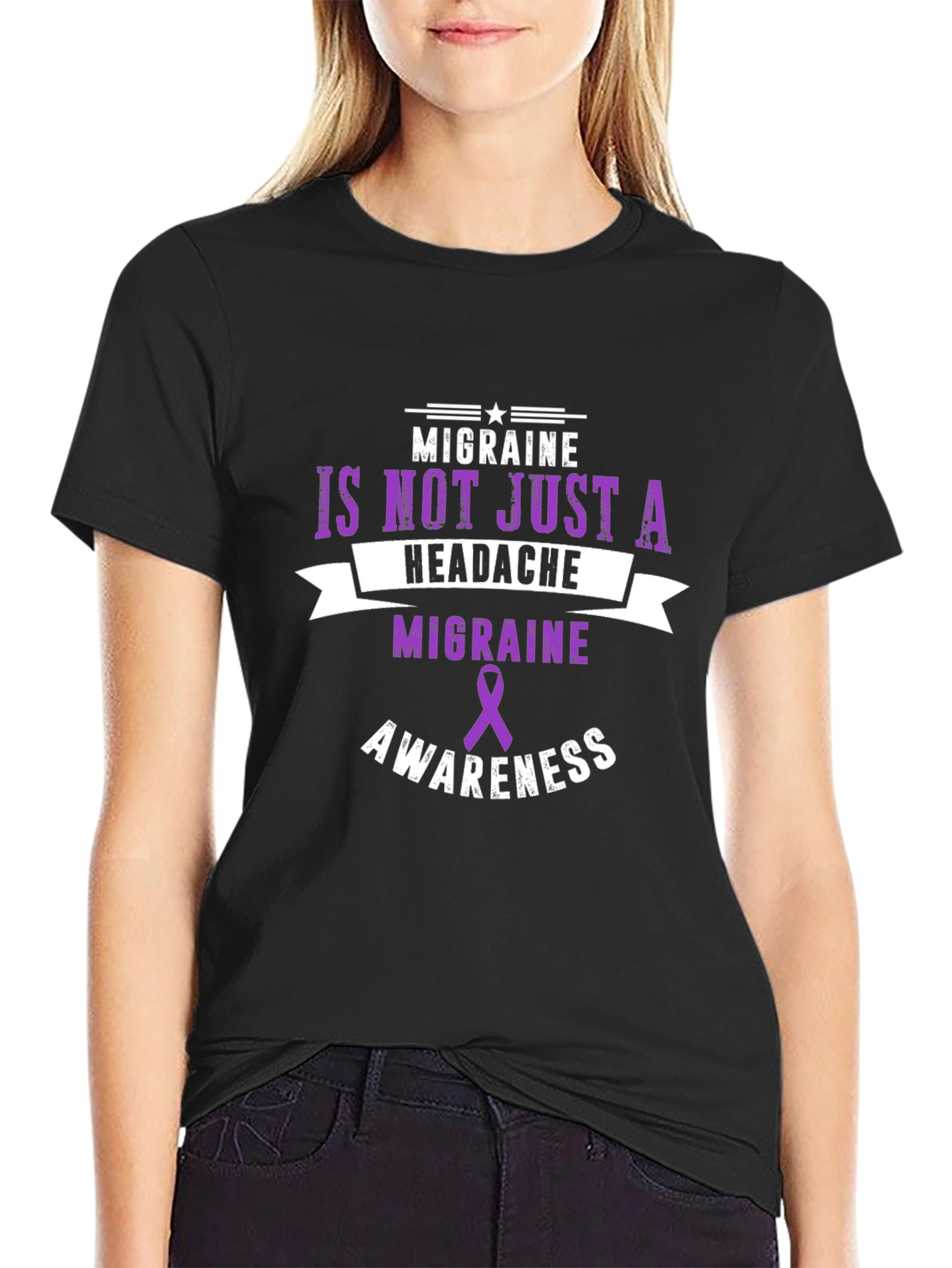 Migraine Awareness Graphic T-Shirt