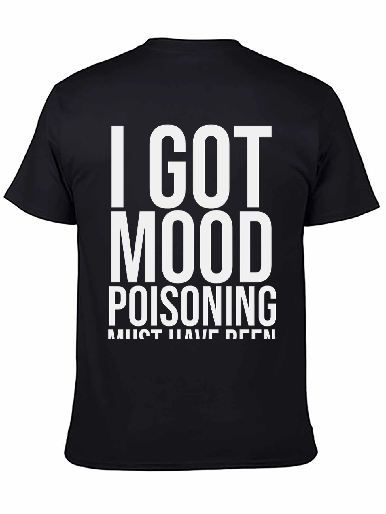 Mood Poisoning Graphic T-Shirt - Mens Black Tee