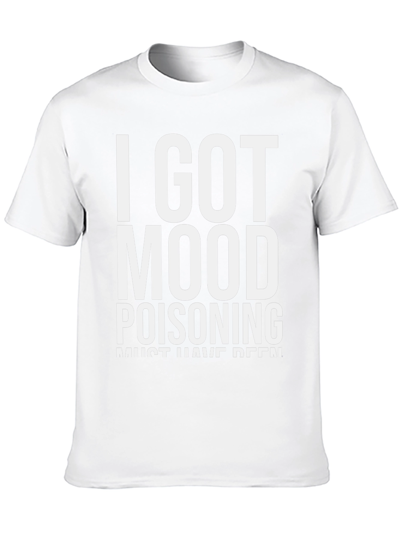 Mood Poisoning Graphic T-Shirt - Mens Black Tee