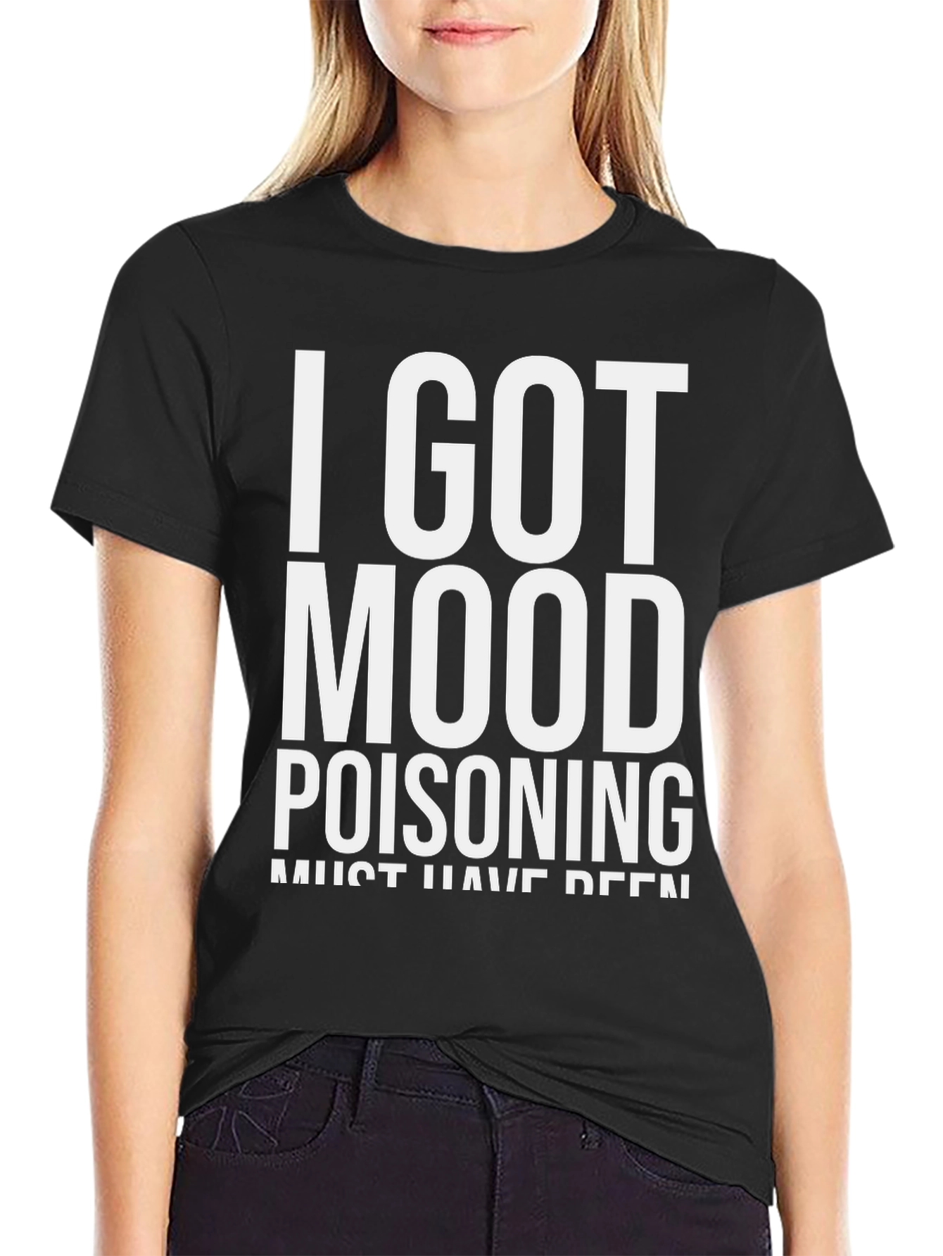 Mood Poisoning Graphic T-Shirt - Mens Black Tee