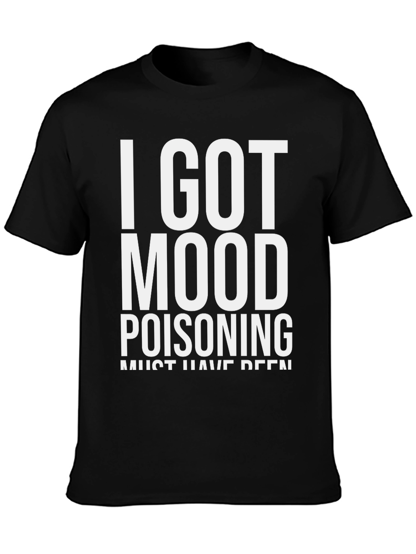 Mood Poisoning Graphic T-Shirt - Mens Black Tee