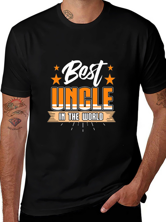 Best Uncle Ever T-Shirt - Cool Graphic Tee
