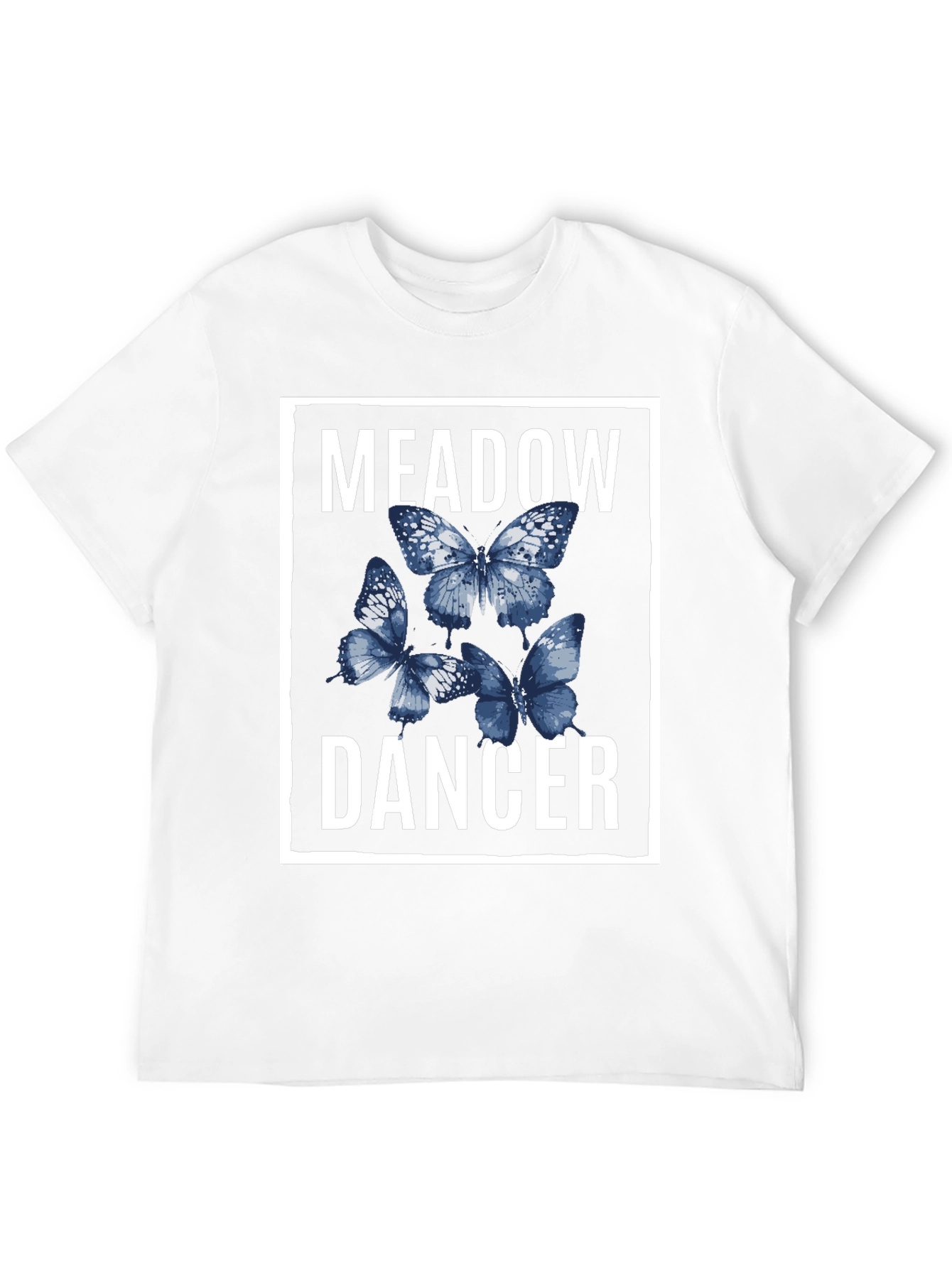 Meadow Dancer Butterfly Graphic T-Shirt