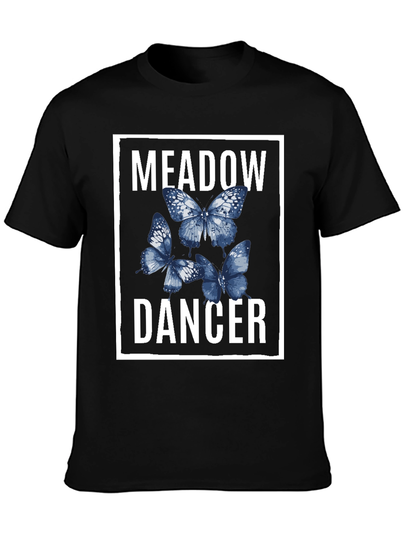 Meadow Dancer Butterfly Graphic T-Shirt