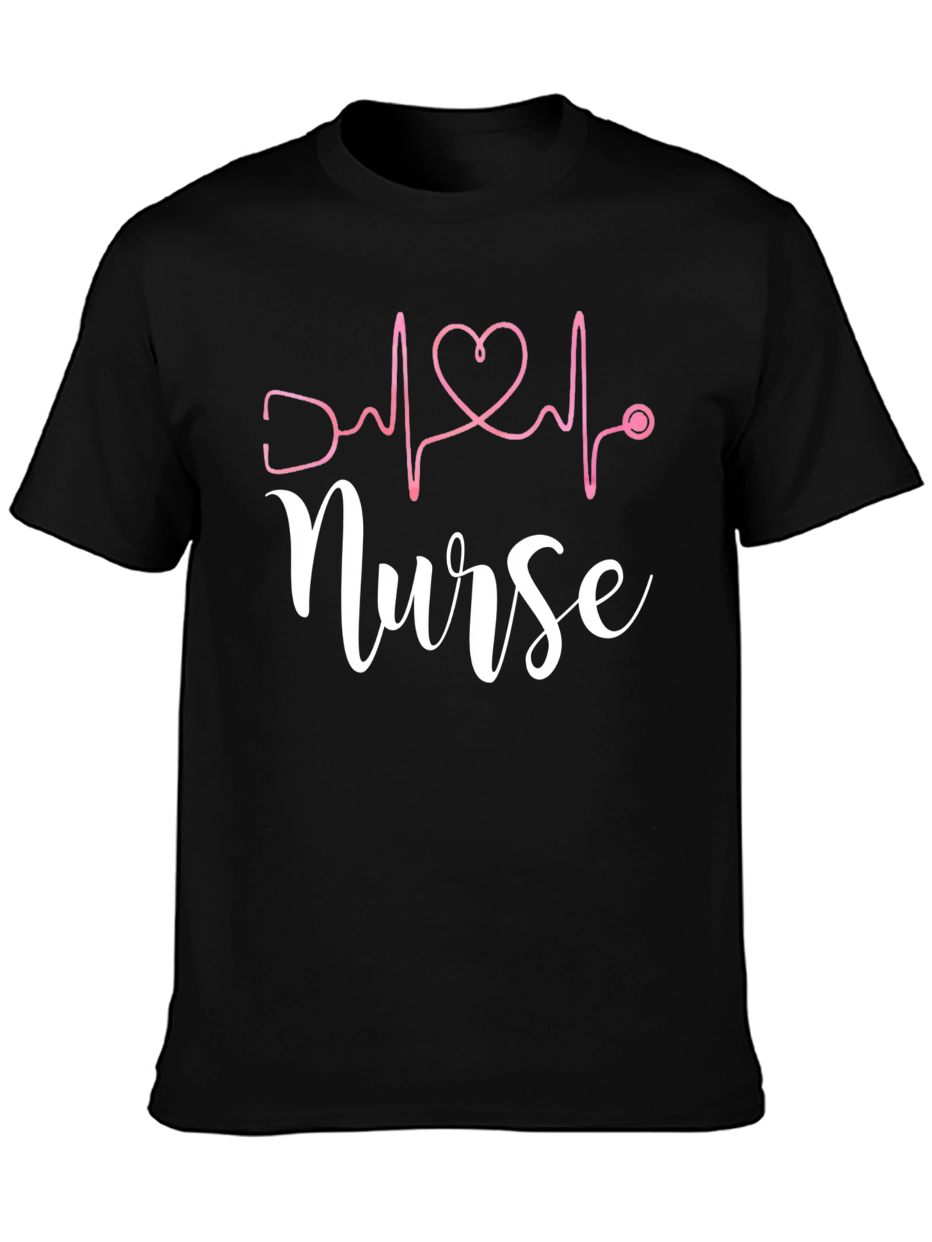 Nurse Heartbeat Stethoscope T-Shirt