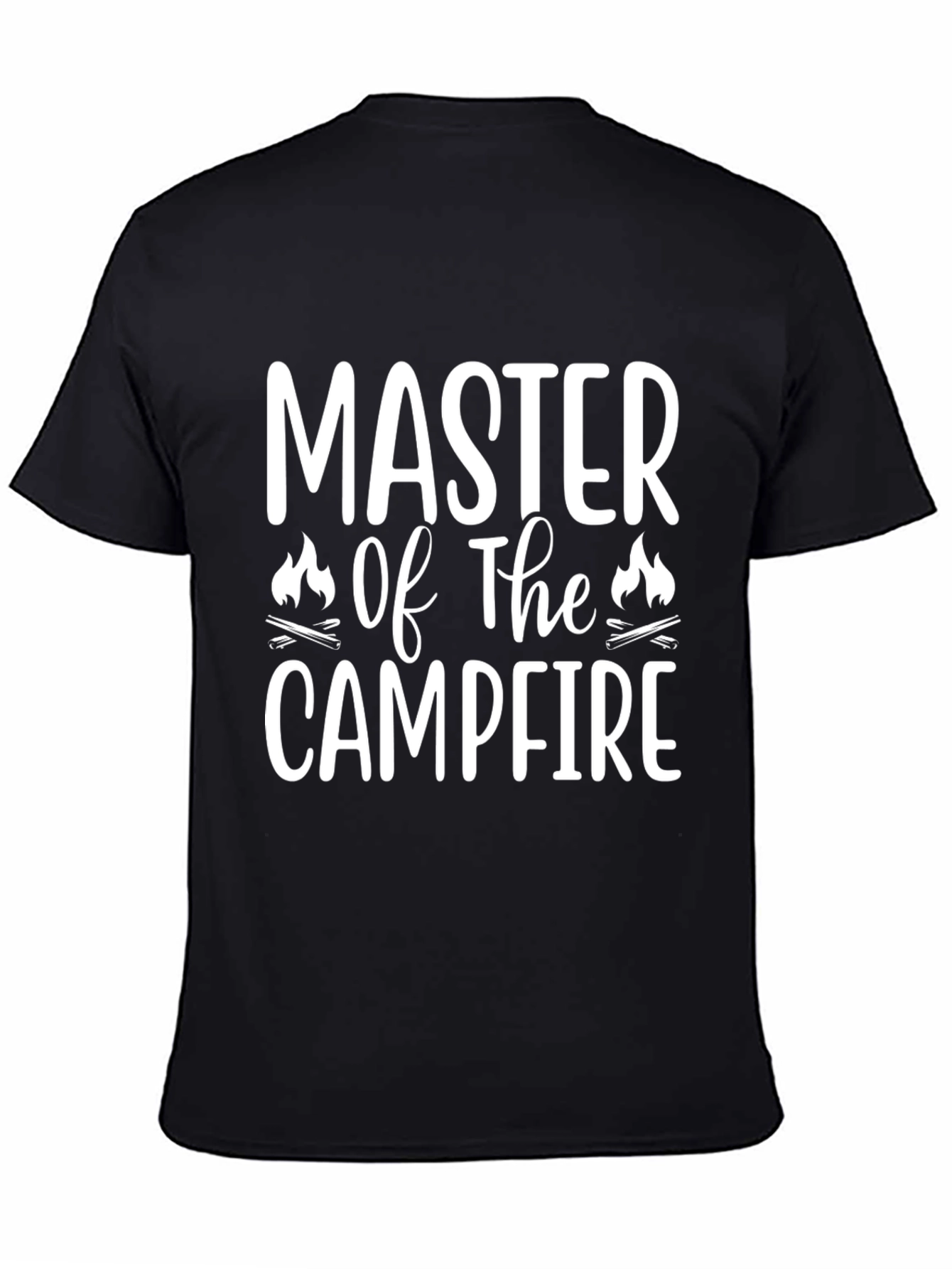 Master of the Campfire Graphic Tee - Black