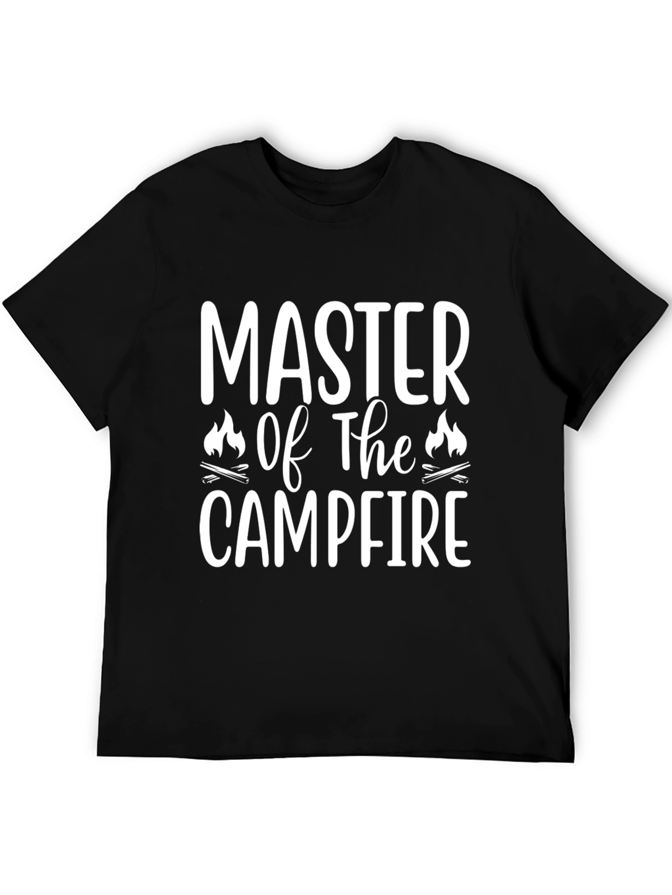 Master of the Campfire Graphic Tee - Black