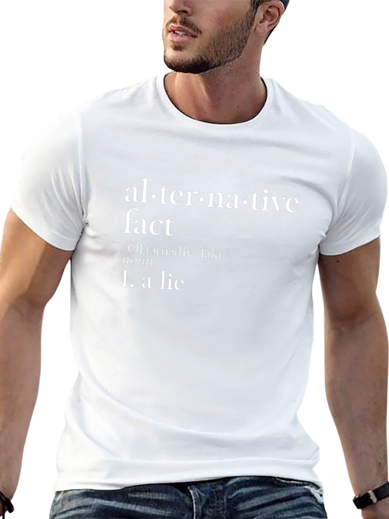 Alternative Fact Definition Black T-Shirt