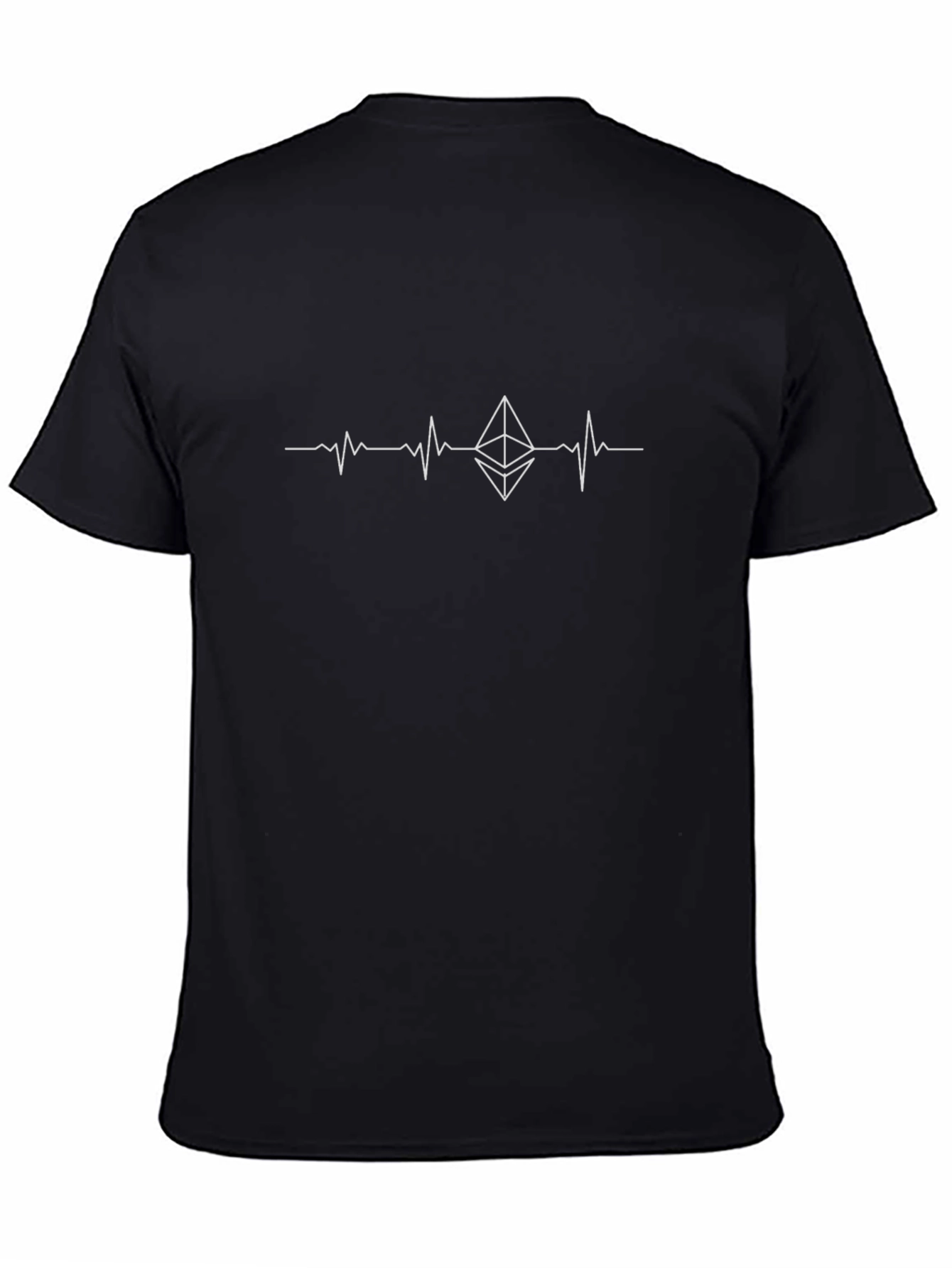 Ethereum Heartbeat Graphic T-Shirt