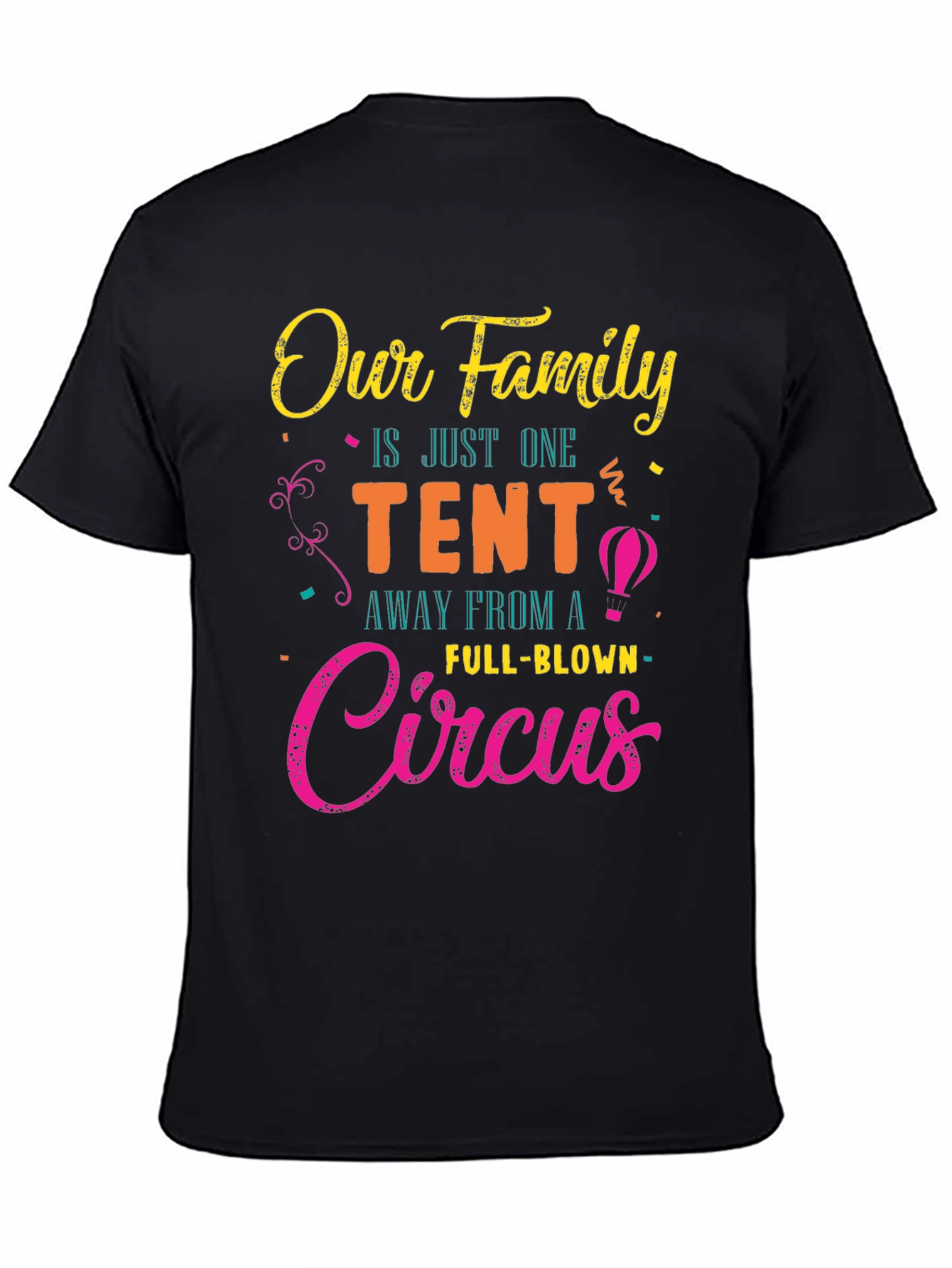 Our Family Circus Graphic T-Shirt