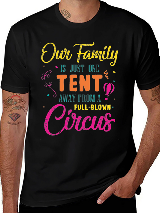 Our Family Circus Graphic T-Shirt