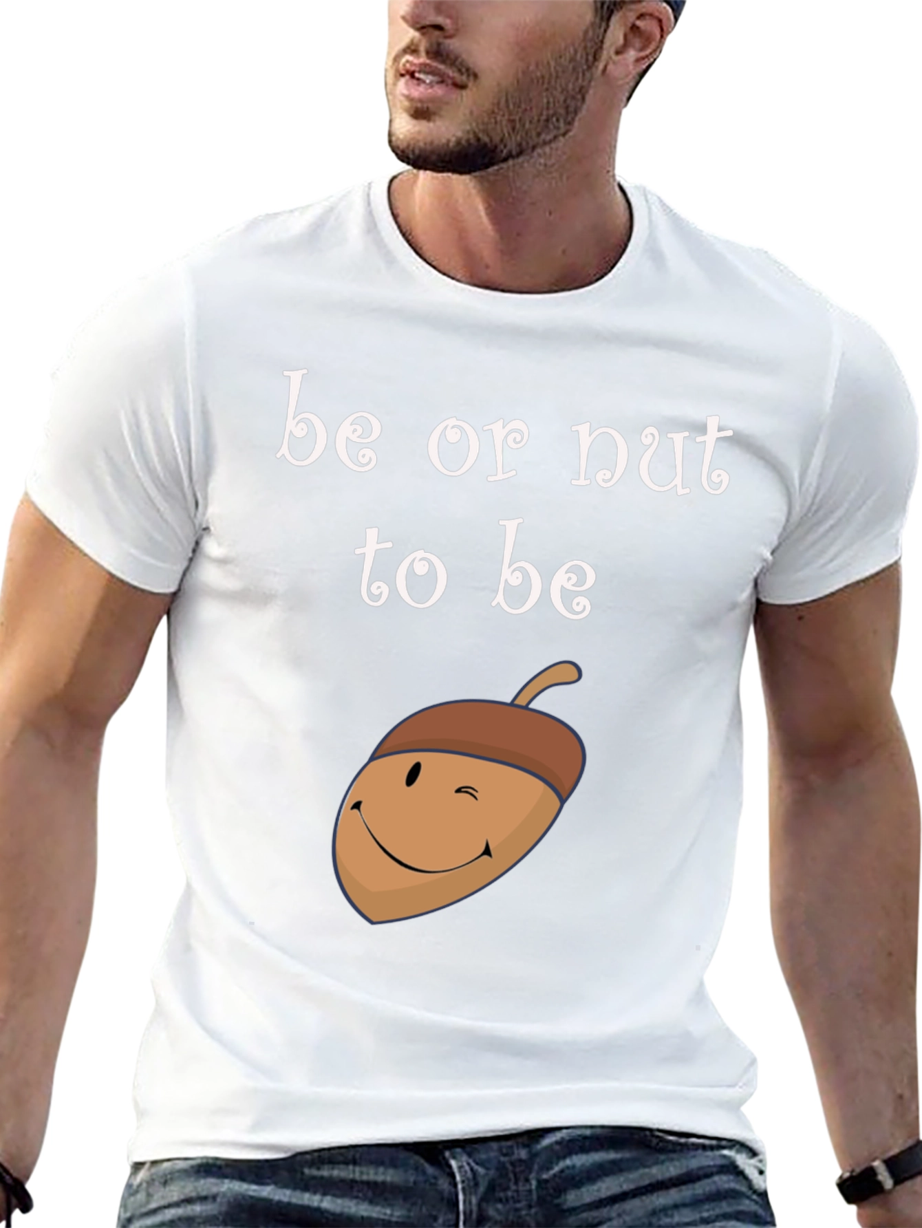Be or Nut to Be Graphic Tee