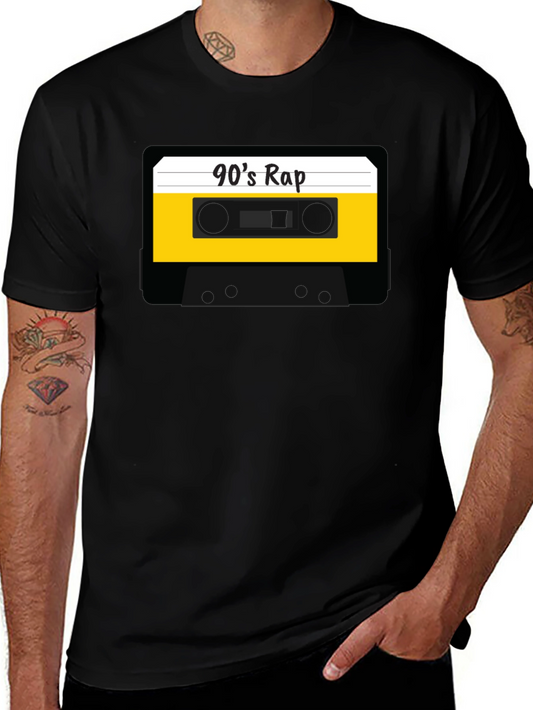 90s Rap Cassette Tape Graphic Tee