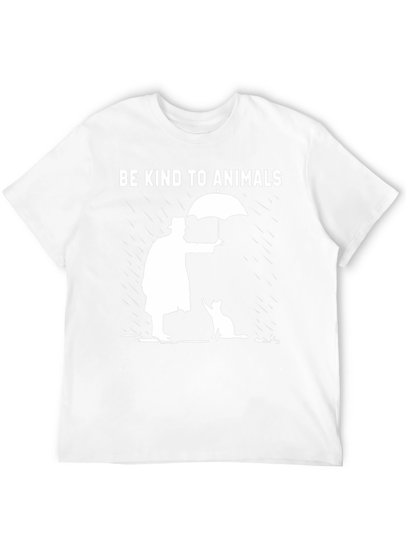Be Kind to Animals Graphic Tee - Black T-Shirt
