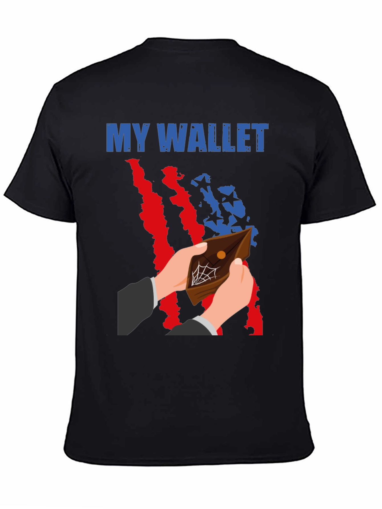 Empty Wallet T-Shirt - Humorous Design
