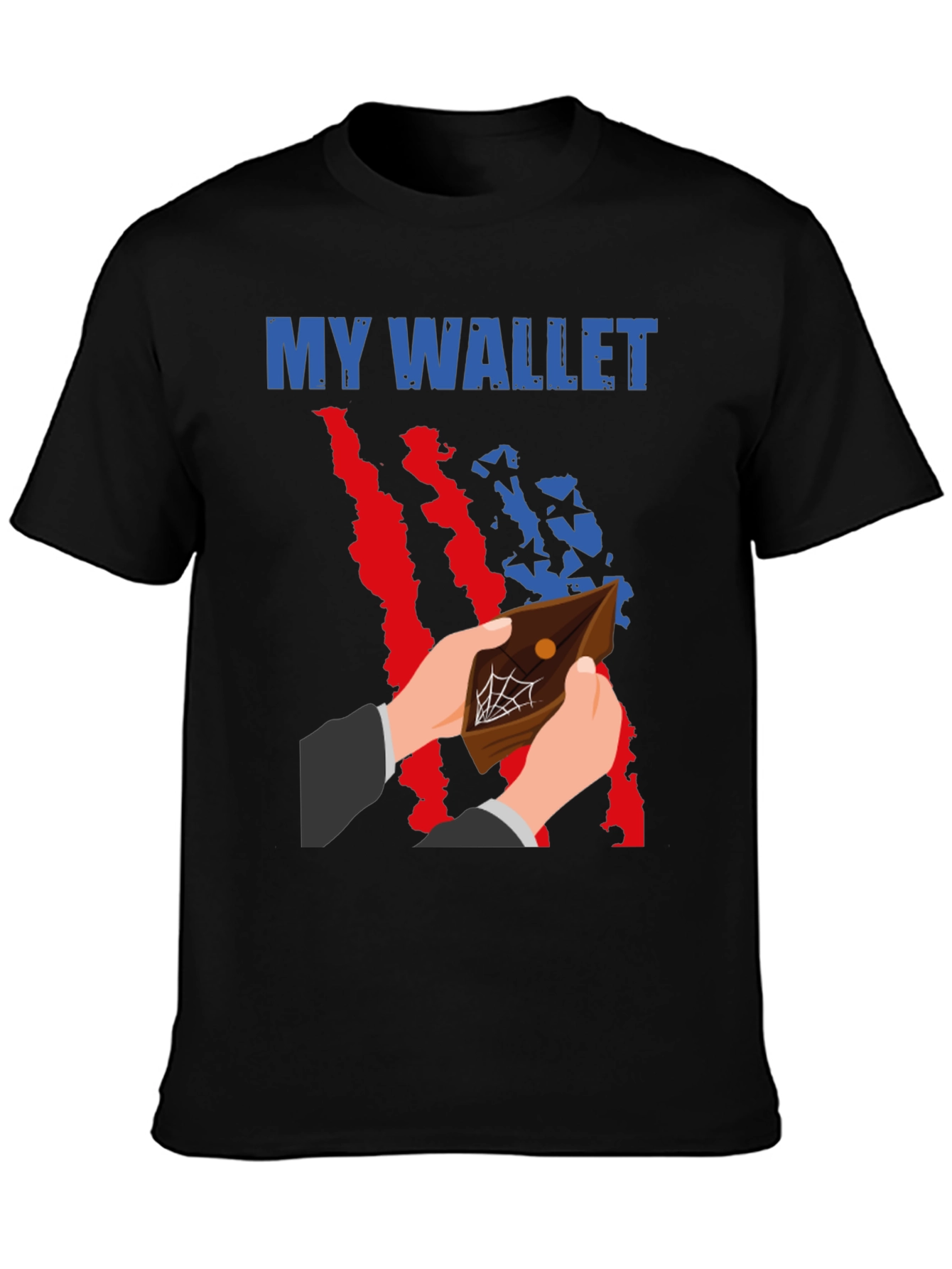 Empty Wallet T-Shirt - Humorous Design