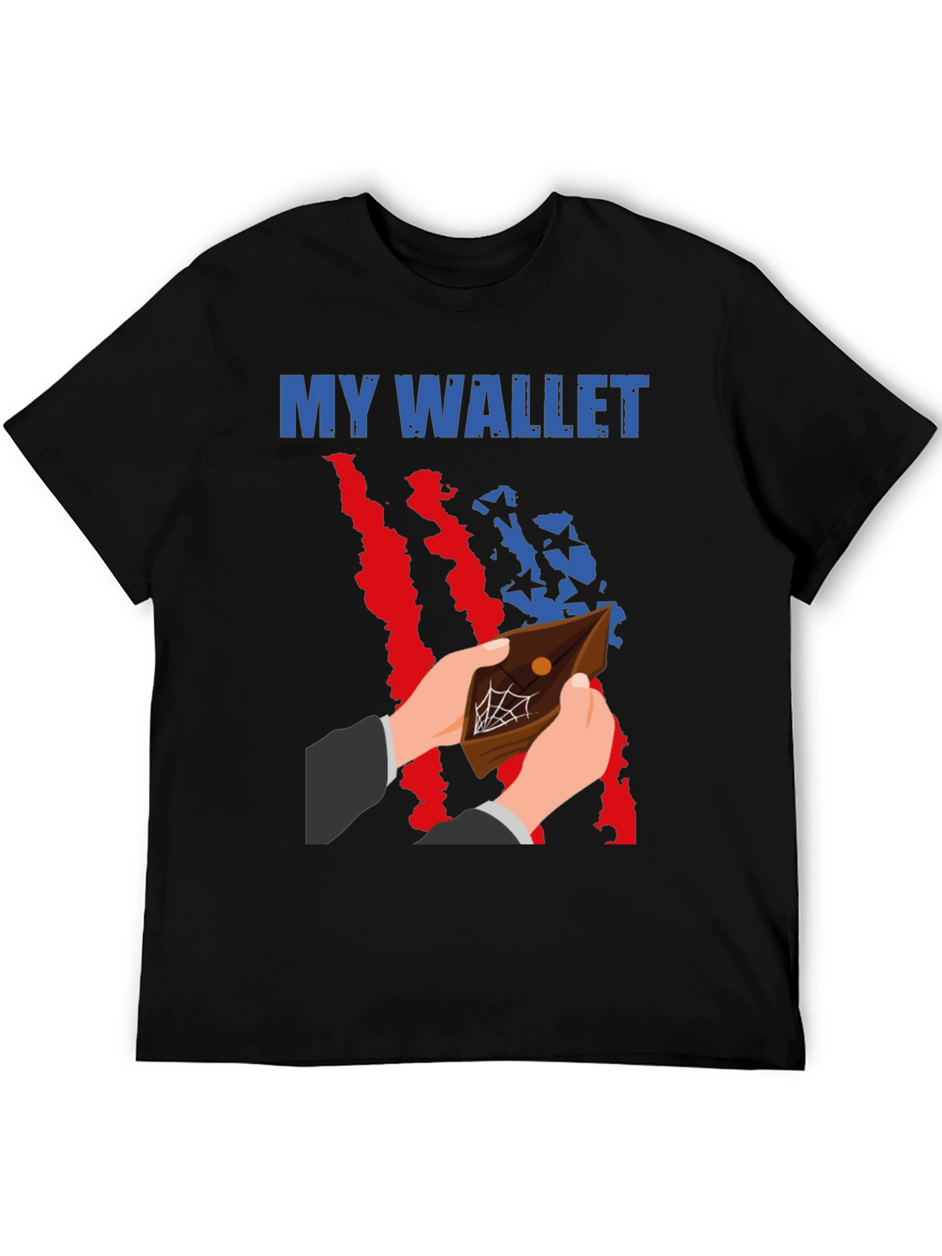 Empty Wallet T-Shirt - Humorous Design