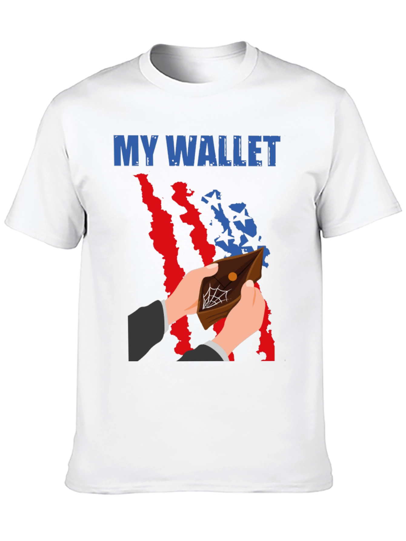 Empty Wallet T-Shirt - Humorous Design