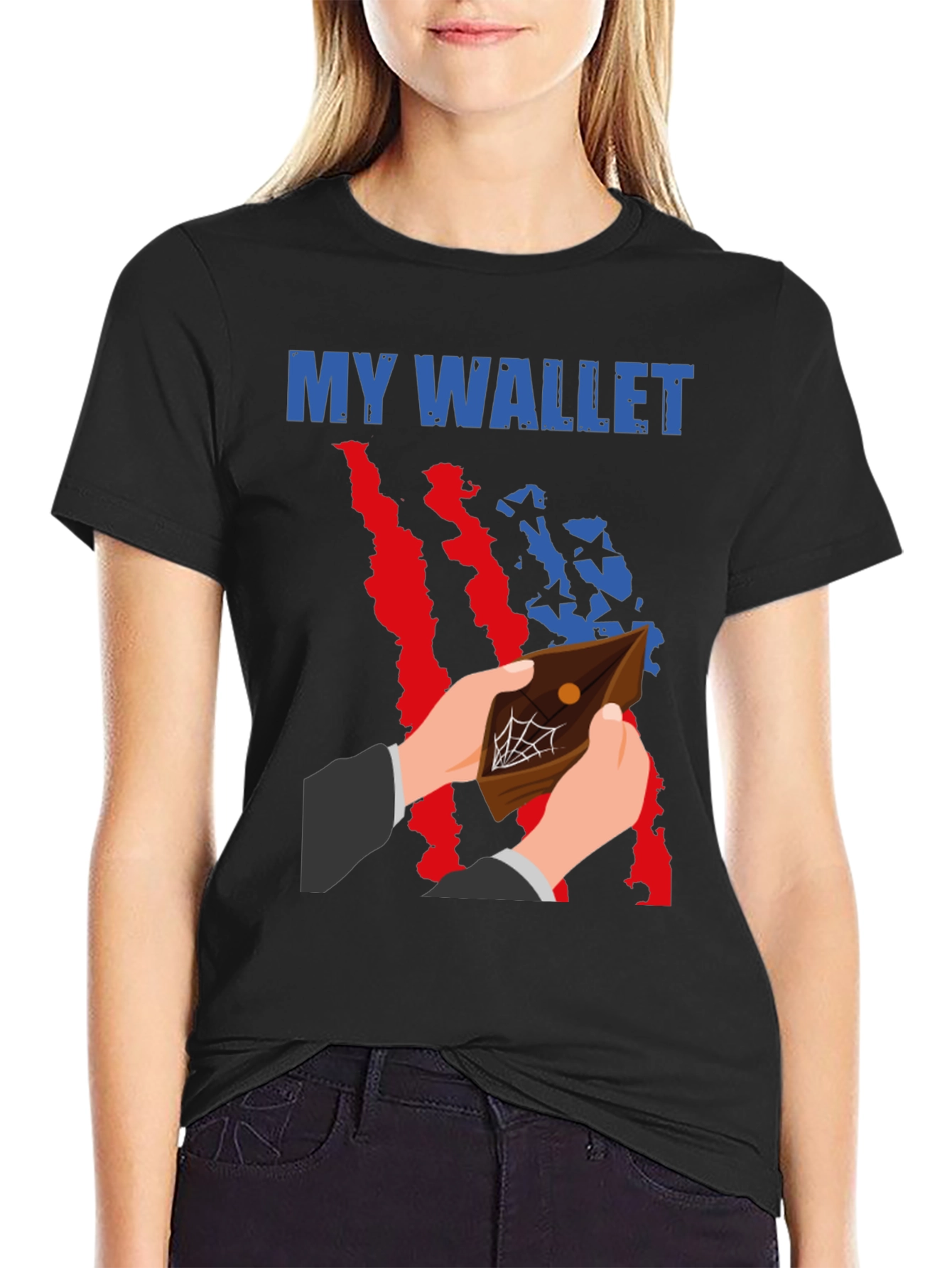 Empty Wallet T-Shirt - Humorous Design