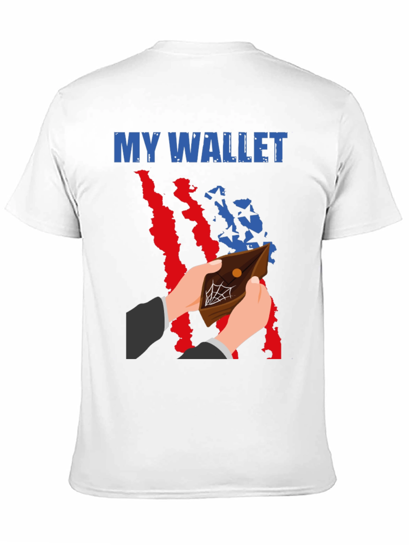 Empty Wallet T-Shirt - Humorous Design