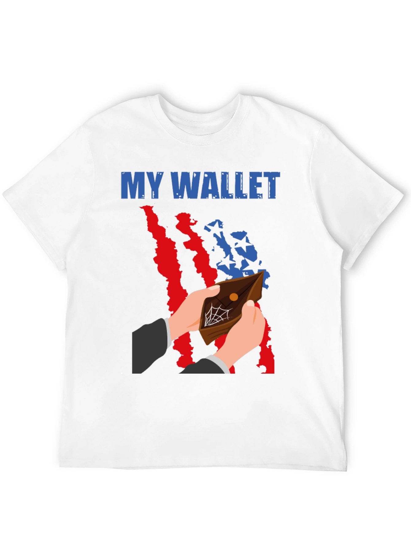 Empty Wallet T-Shirt - Humorous Design