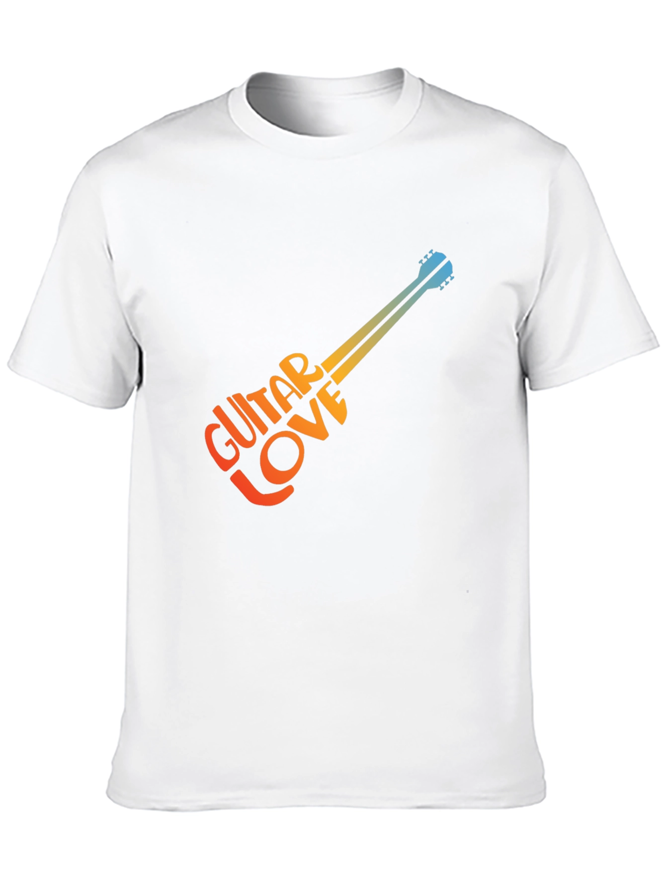Guitar Love Graphic T-Shirt - Stylish Music Tee