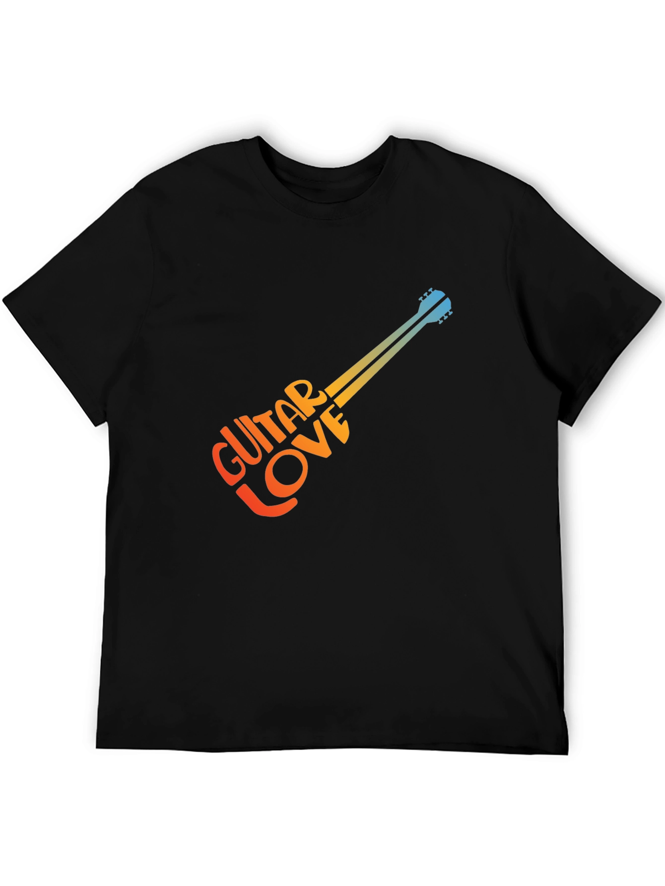 Guitar Love Graphic T-Shirt - Stylish Music Tee